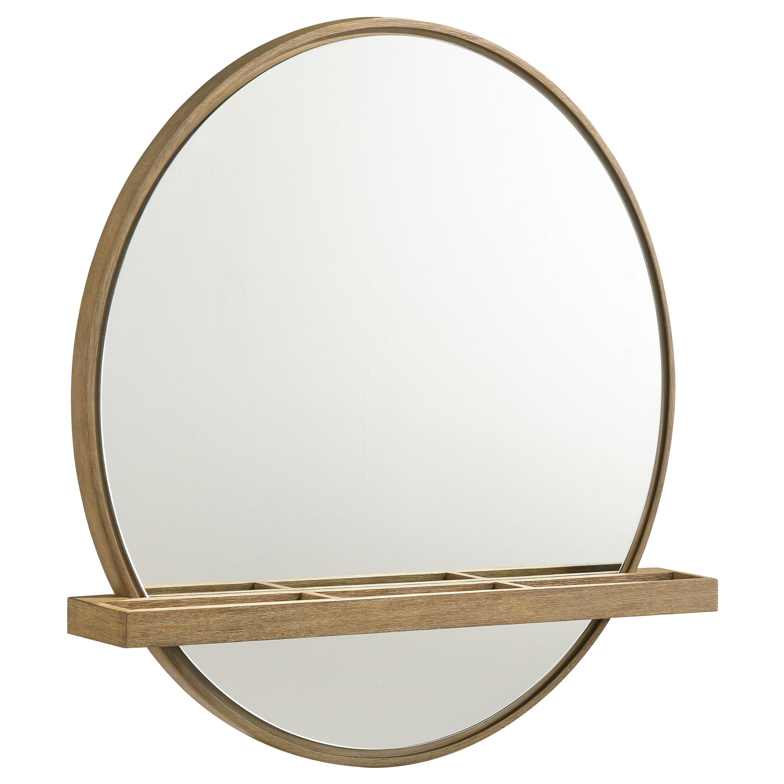 Arini 2-piece Makeup Vanity Table and Mirror Set Sand Wash-