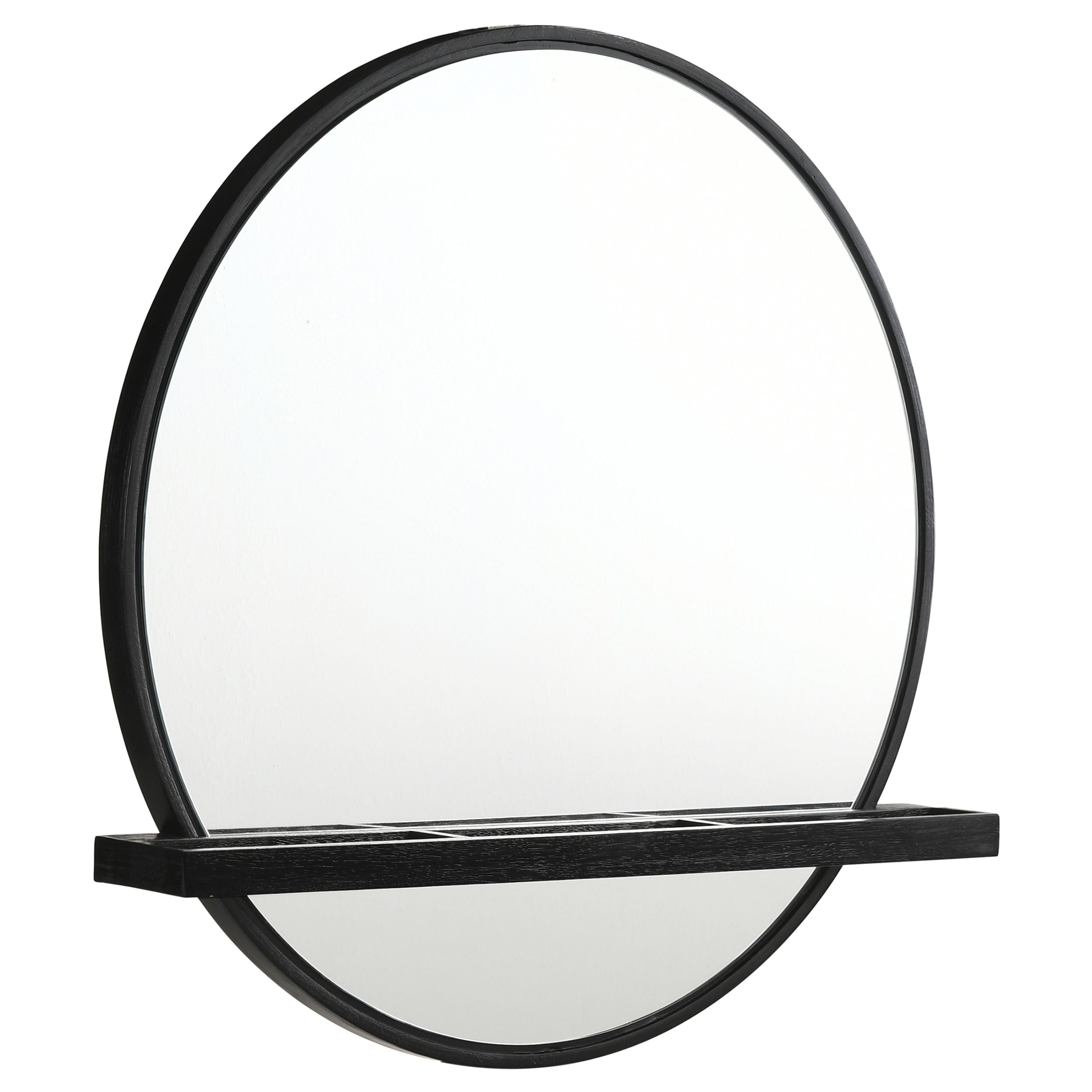 Arini 2-piece Makeup Vanity Table and Mirror Set Black-