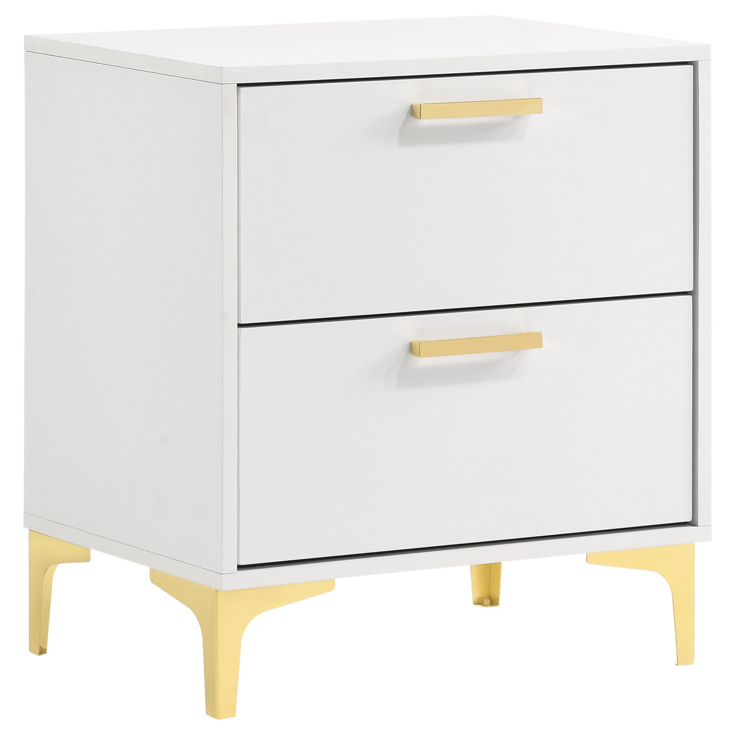 Kendall 2-drawer Nightstand White-CoasterEveryday