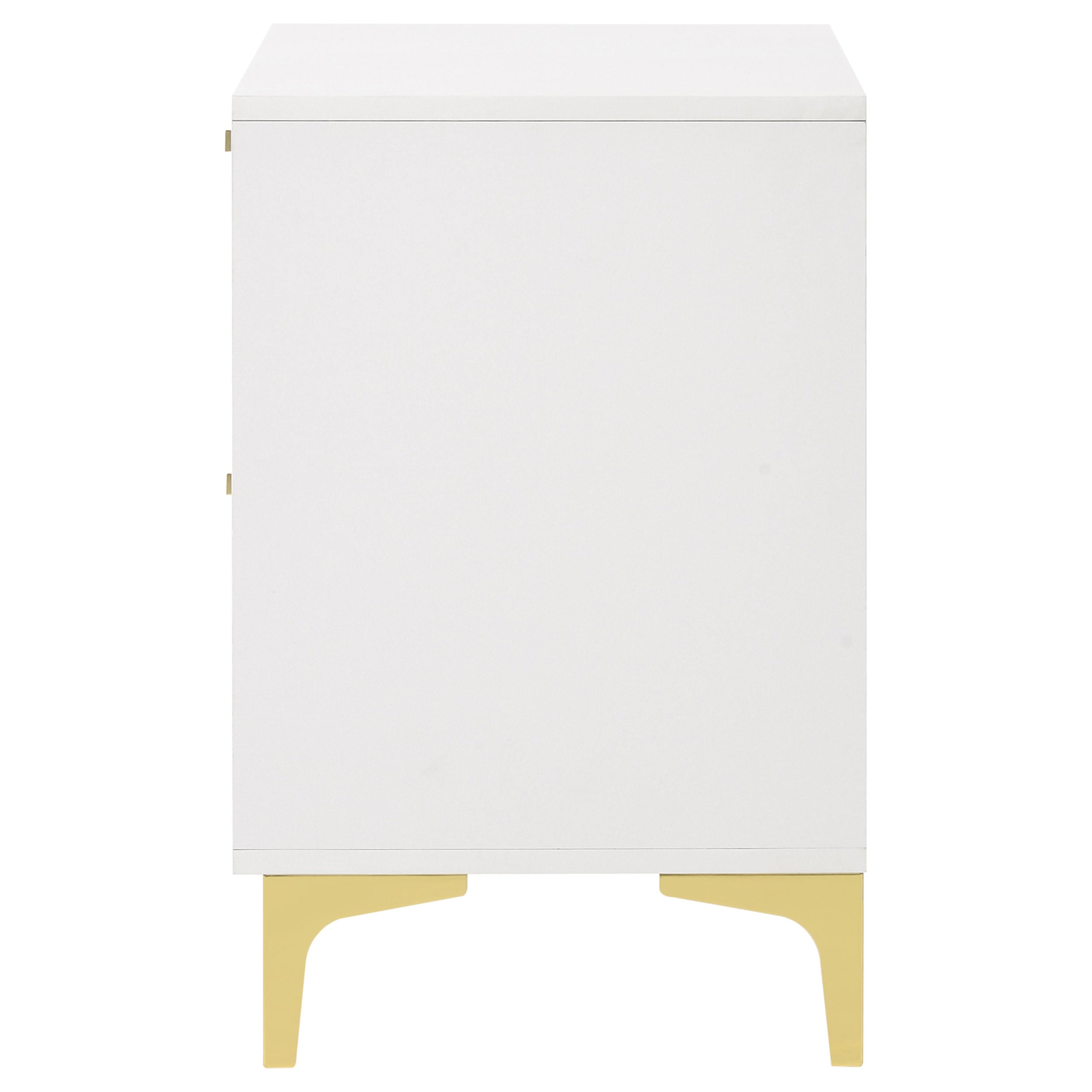 Kendall 2-drawer Nightstand White-CoasterEveryday