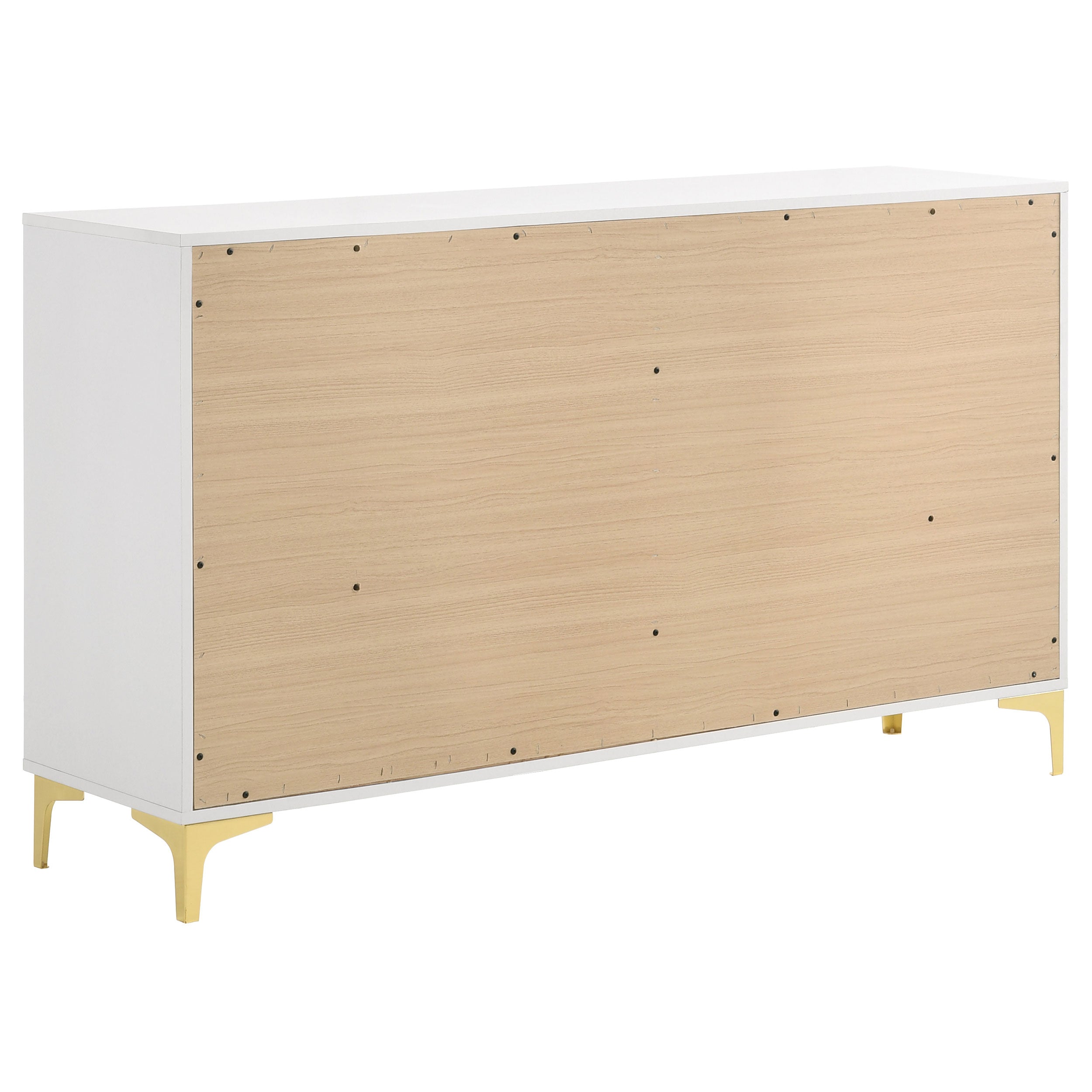 Kendall 6-drawer Dresser White-CoasterEveryday
