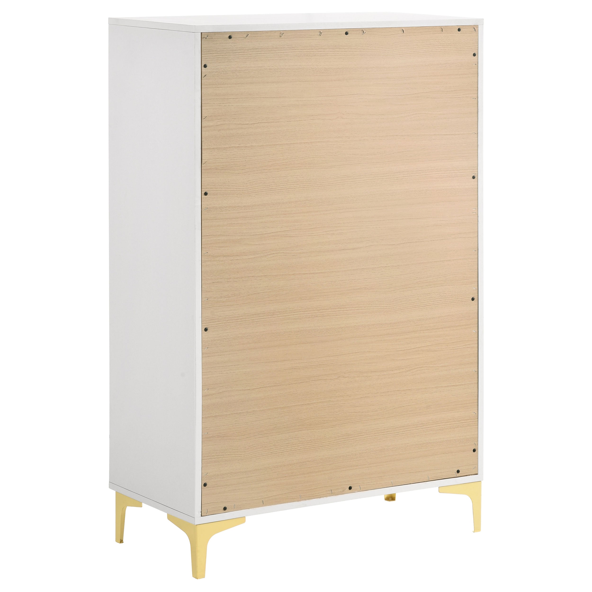 Kendall 5-drawer Bedroom Chest White-CoasterEveryday