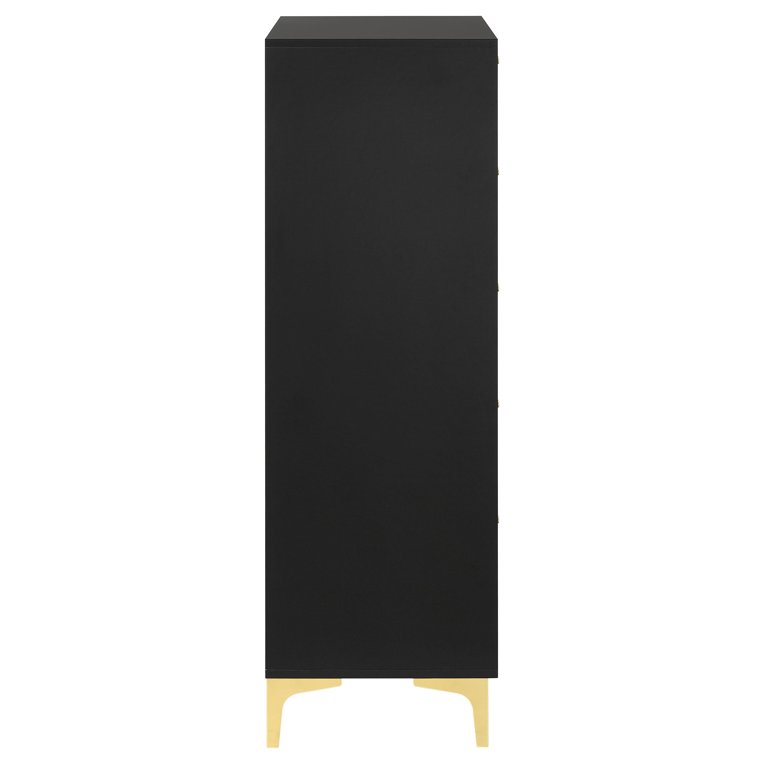 Kendall 5-drawer Bedroom Chest Black-CoasterEveryday