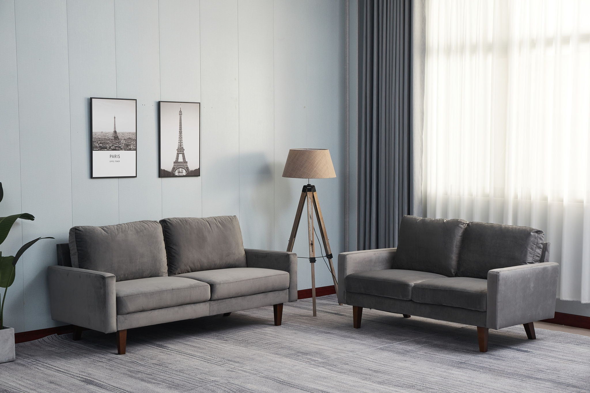 Comfortable Loveseat With Durable Construction