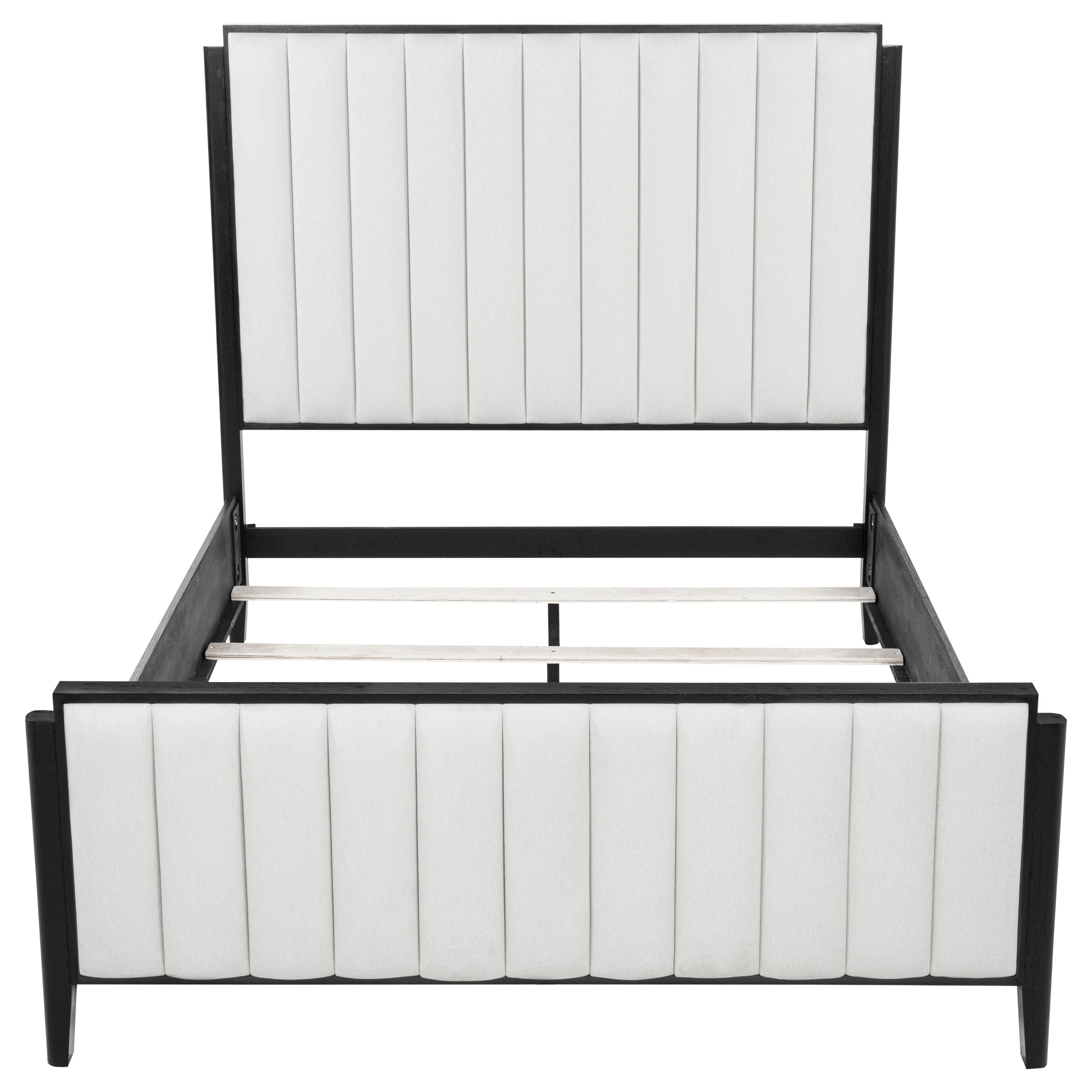 Brookmead 60-inch Upholstered Queen Bed Black-