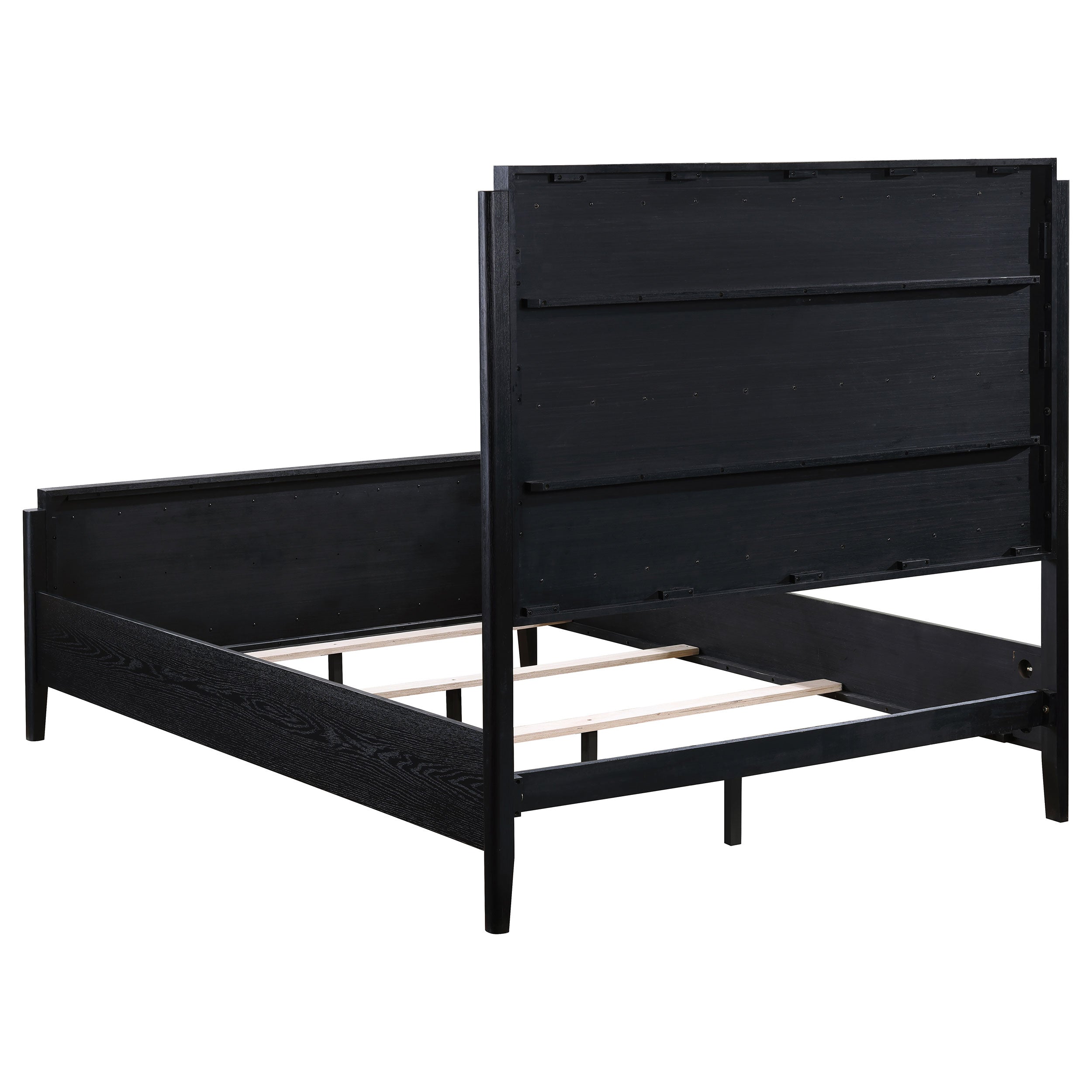 Brookmead 60-inch Upholstered Queen Bed Black-