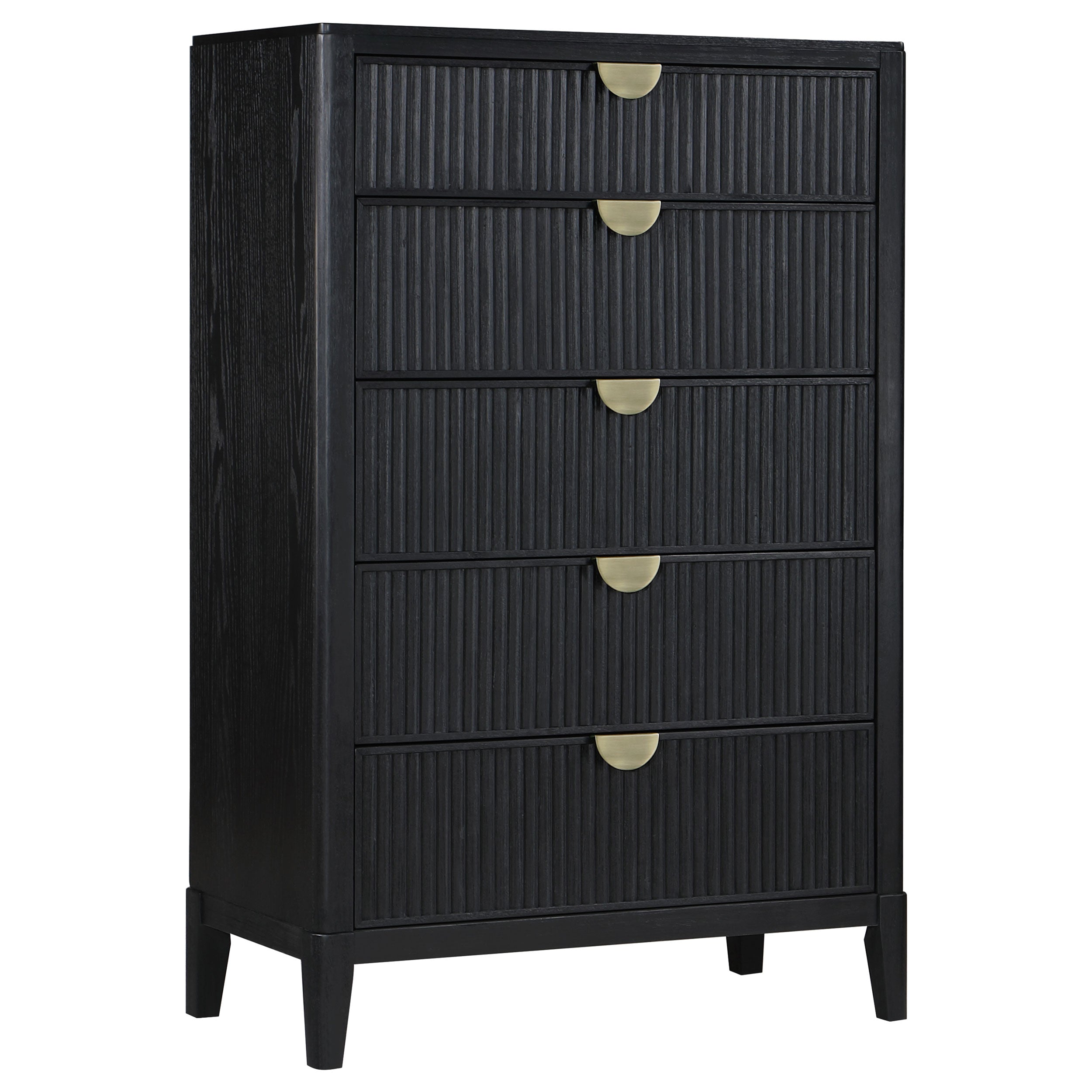 Brookmead 5-drawer Bedroom Chest Black-