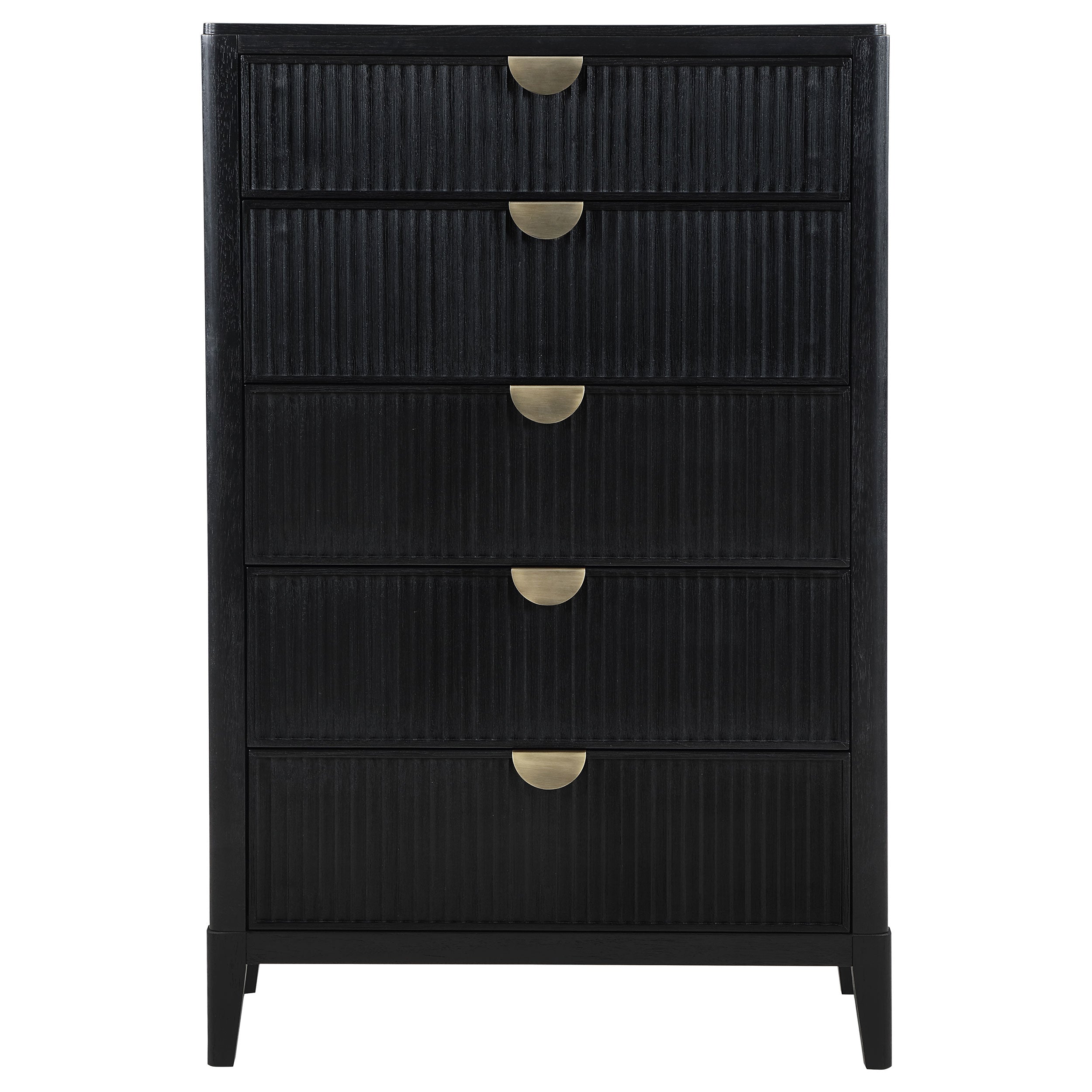 Brookmead 5-drawer Bedroom Chest Black-