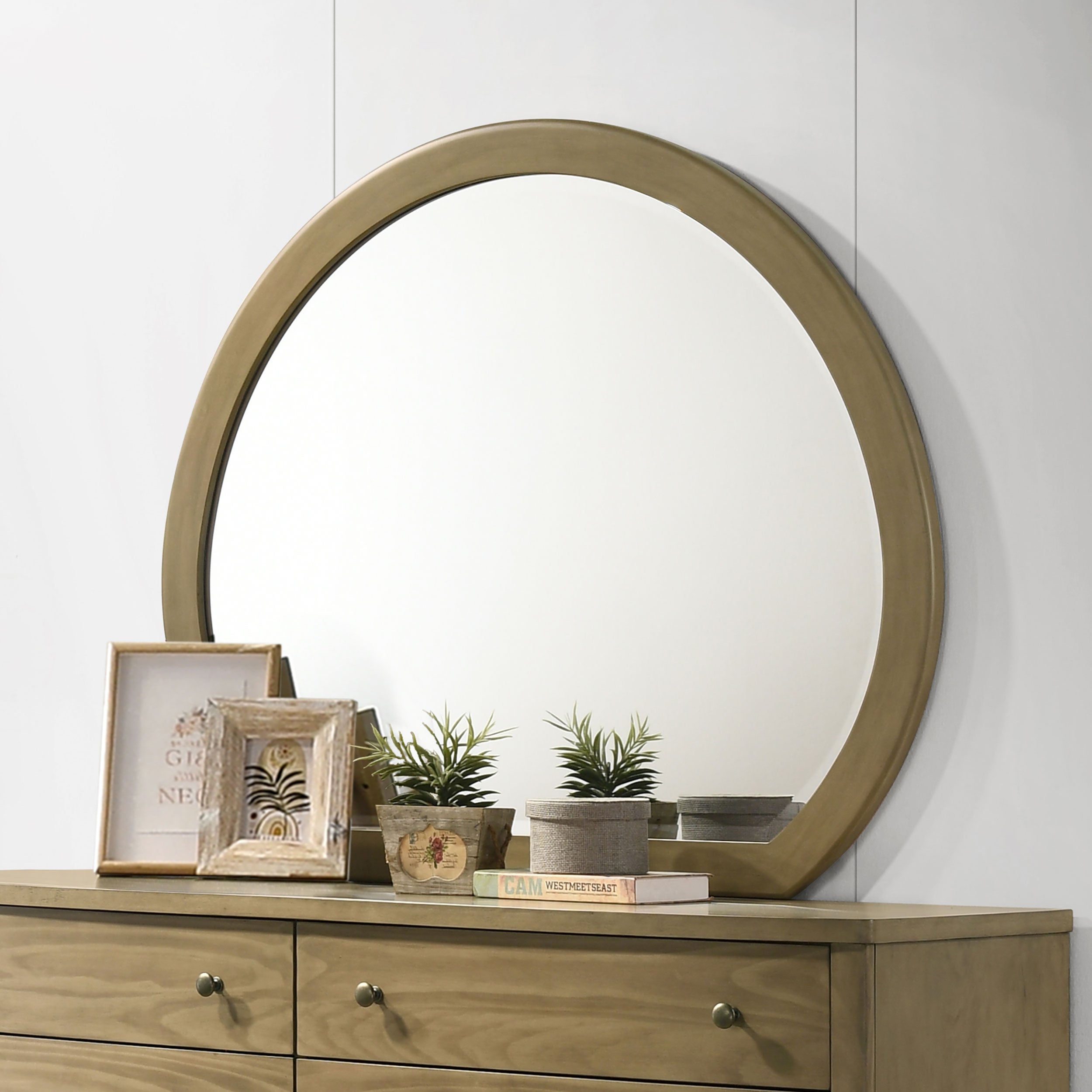 Granada Dresser Mirror Natural Pine-