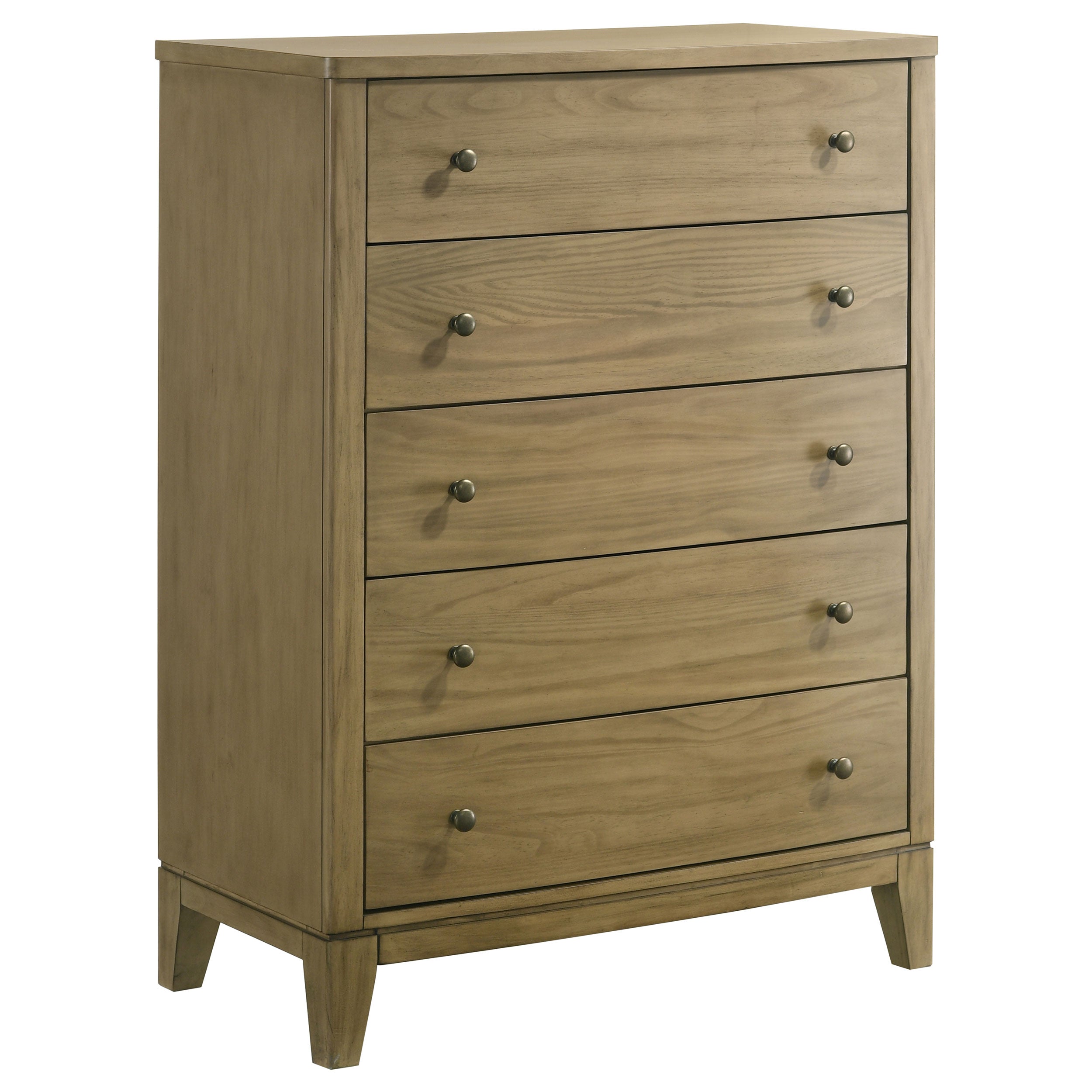 Granada 5-drawer Bedroom Chest of Drawers Natural Pine-