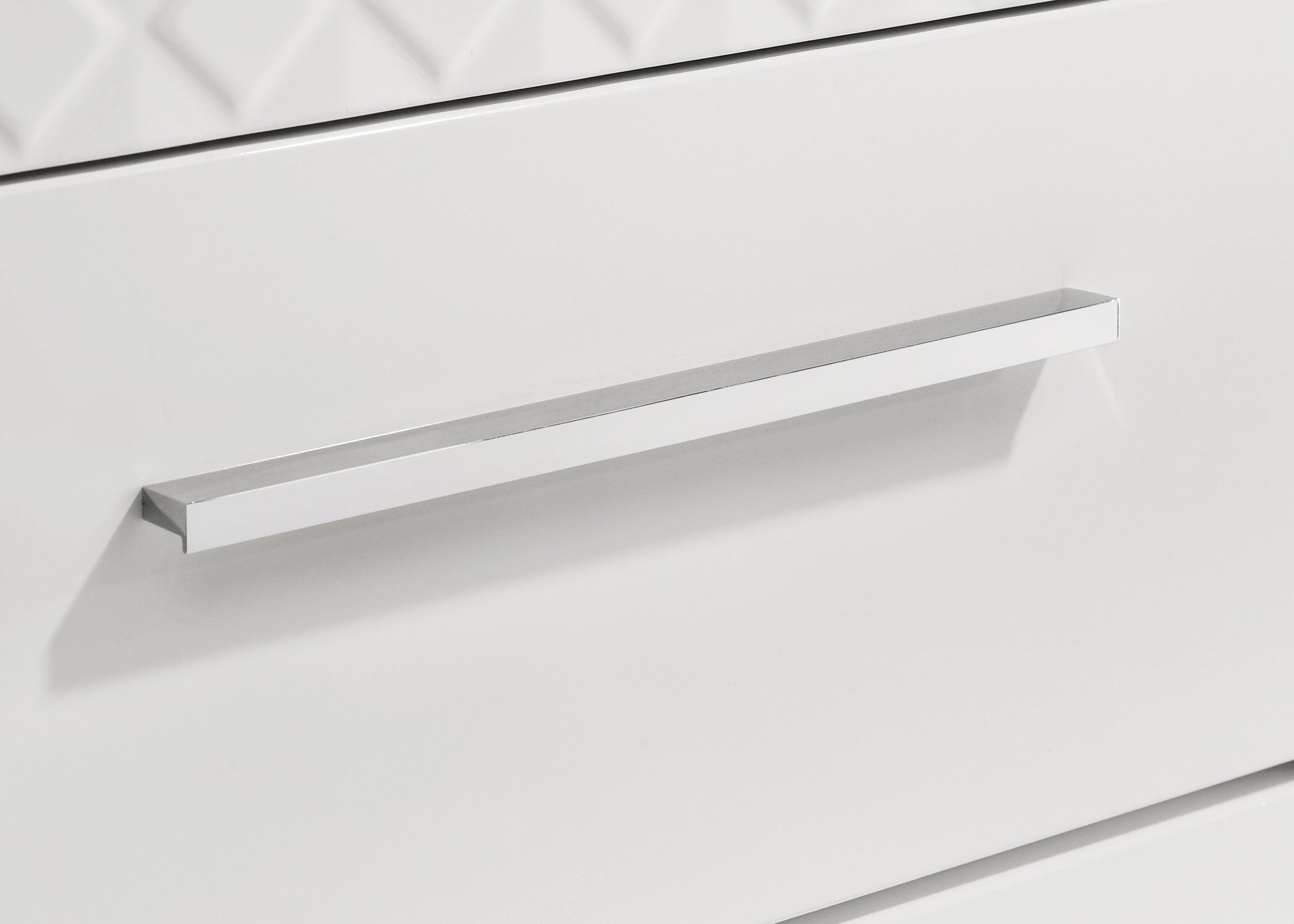 Ives 6-drawer Dresser Cabinet White High Gloss-