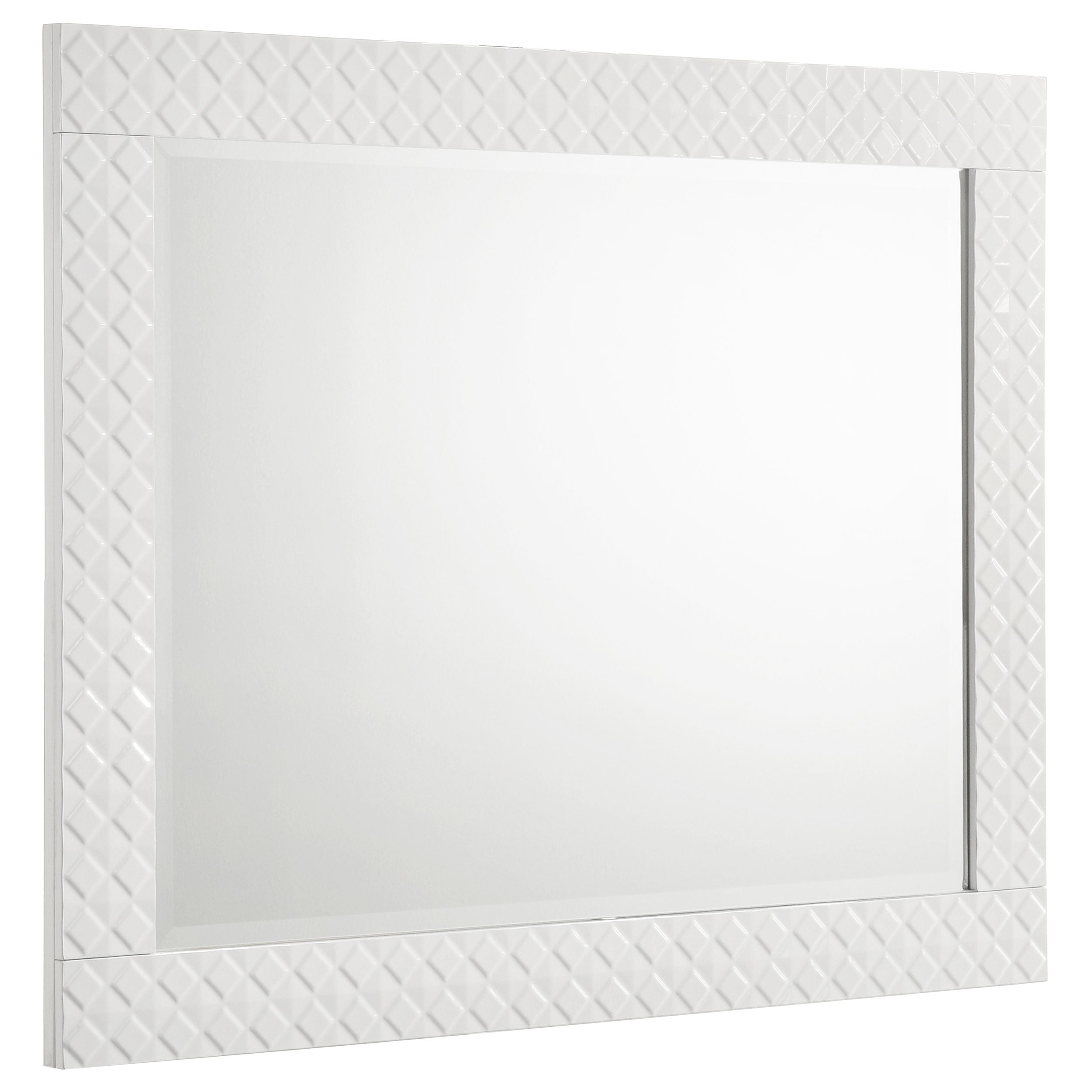 Ives Dresser Mirror White High Gloss-