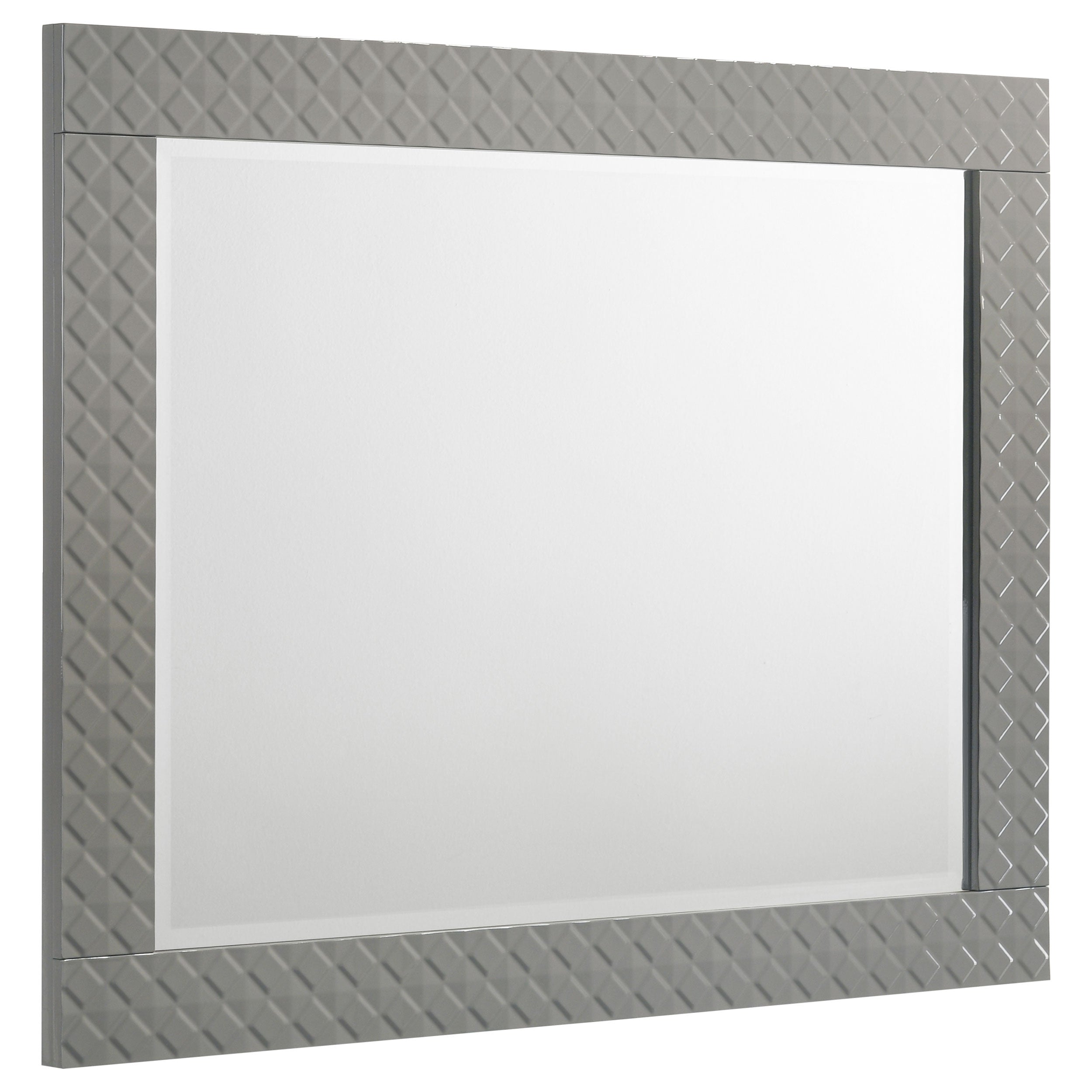 Ives Dresser Mirror Grey High Gloss-
