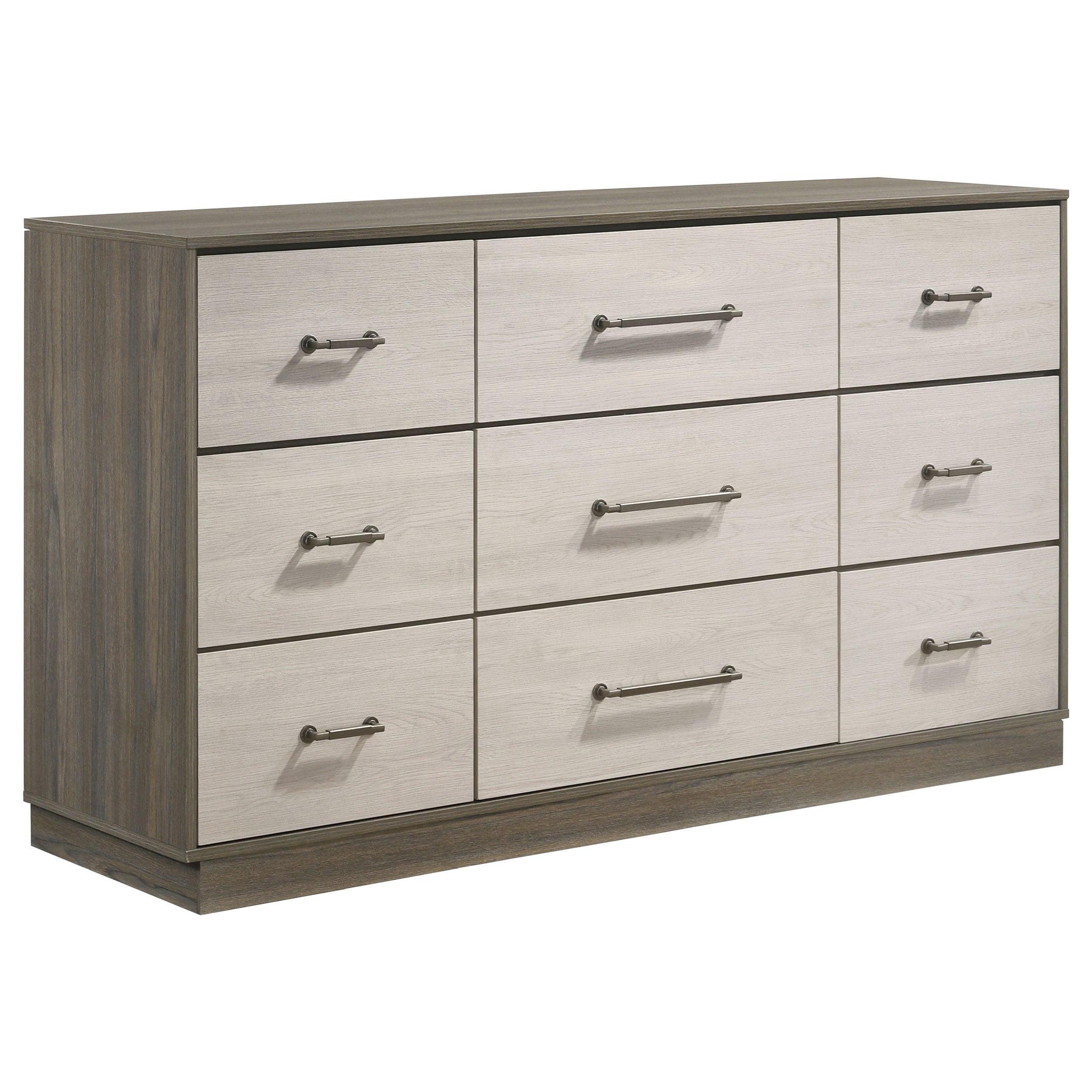 Fenwick 9-drawer Dresser Grey Oak-
