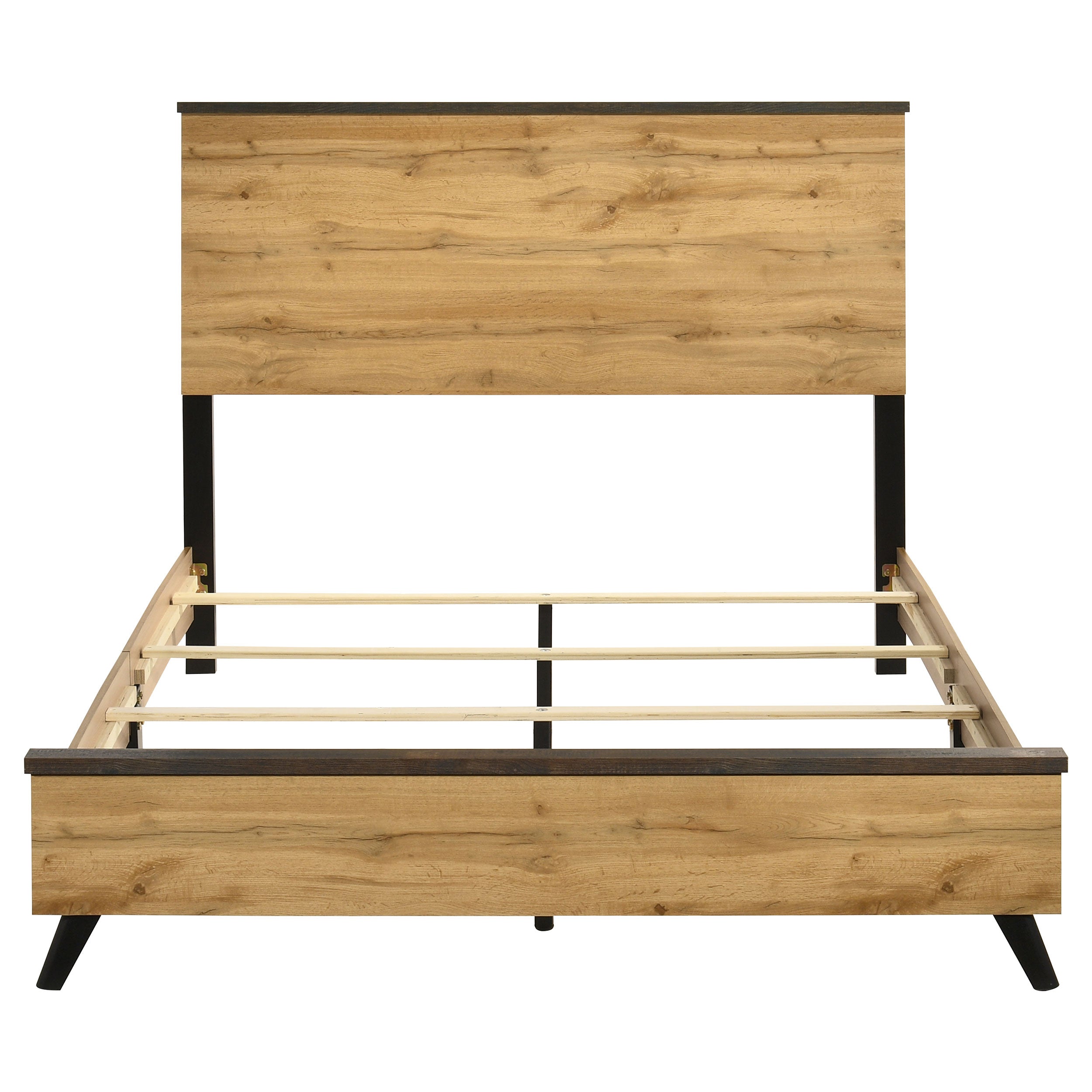 Kaywood 52-inch Queen Panel Bed Natural Pine-