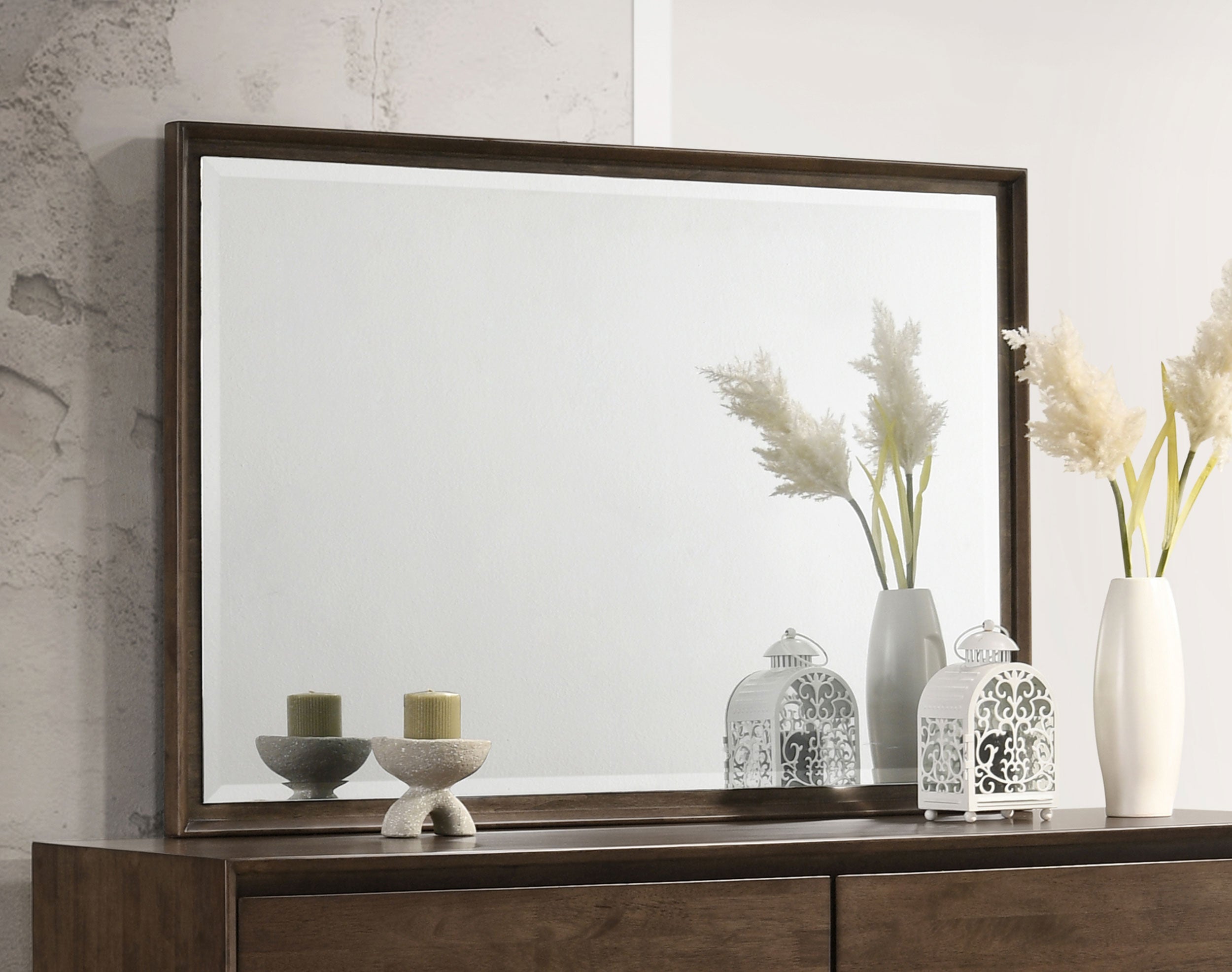 Glenwood Dresser Mirror Warm Brown-