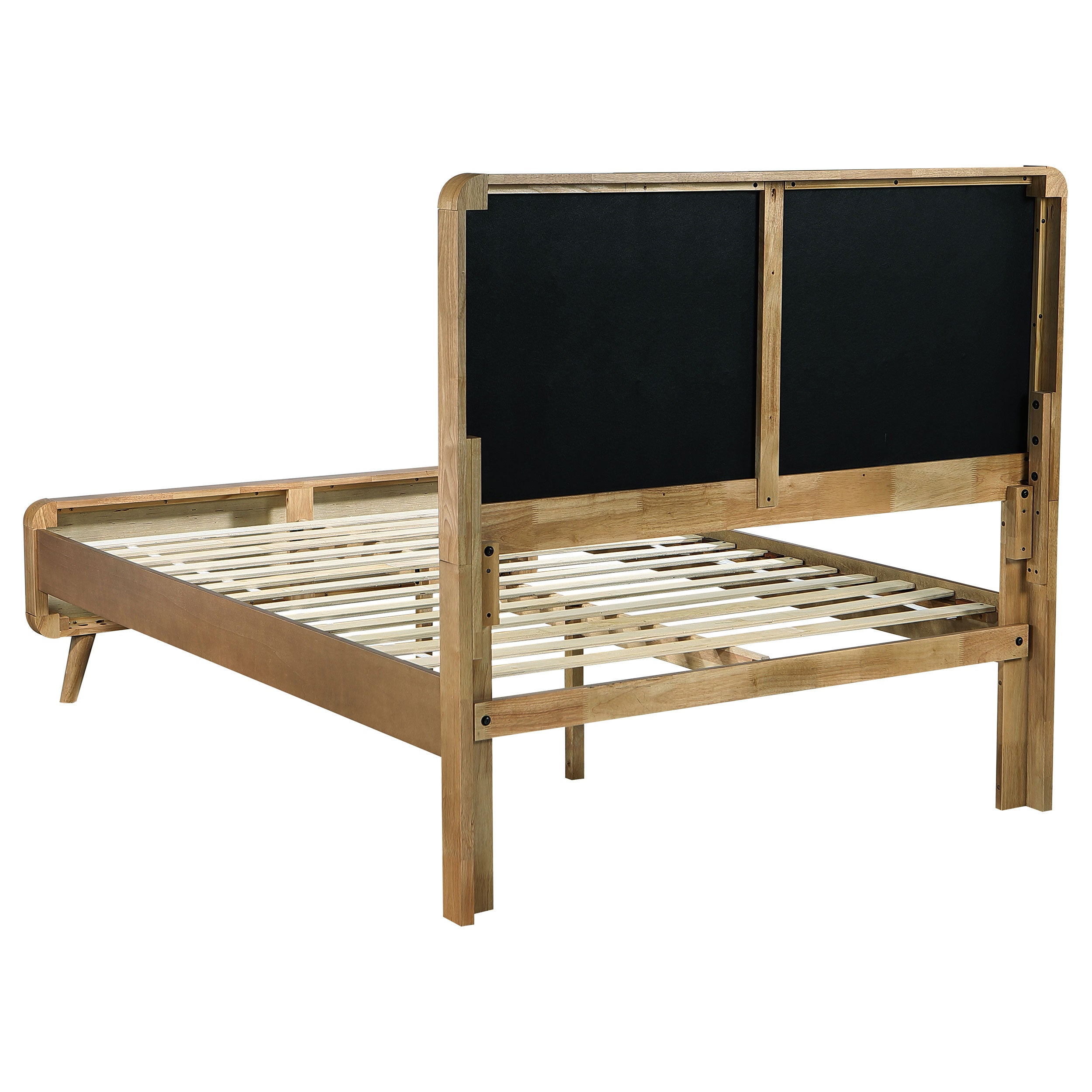 Robyn Wood Full Platform Bed Light Ash-