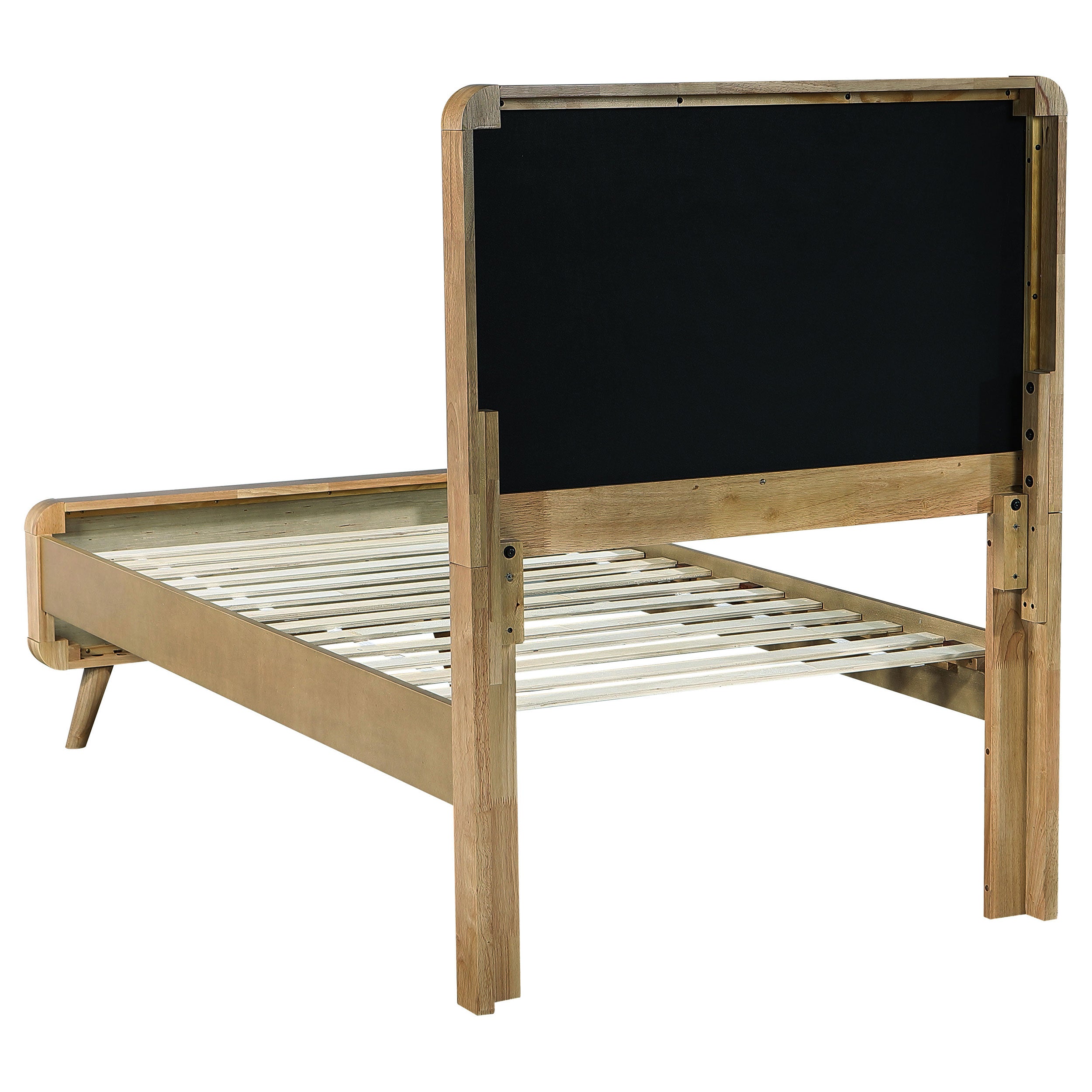 Robyn Wood Twin Platform Bed Light Ash-