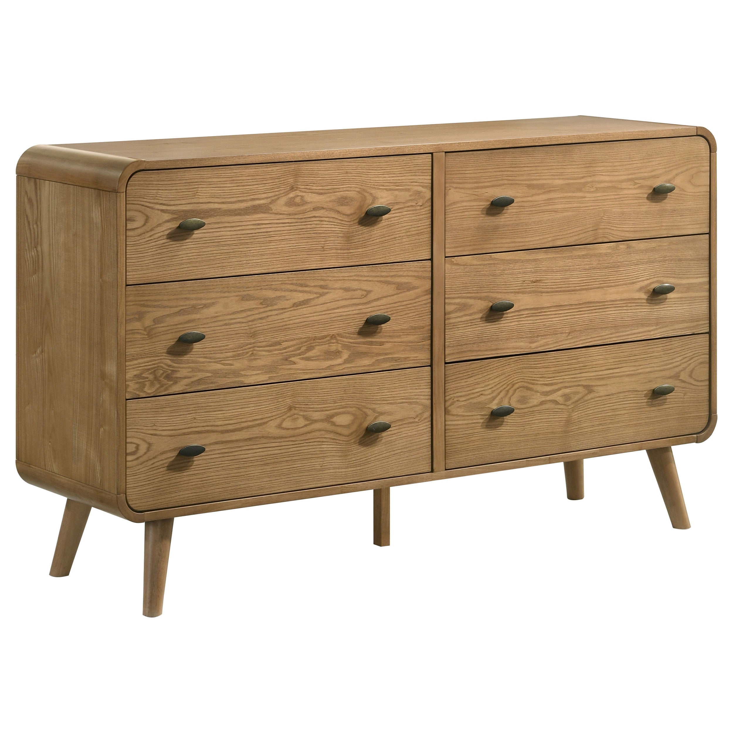 Robyn 6-drawer Bedroom Dresser Light Ash-