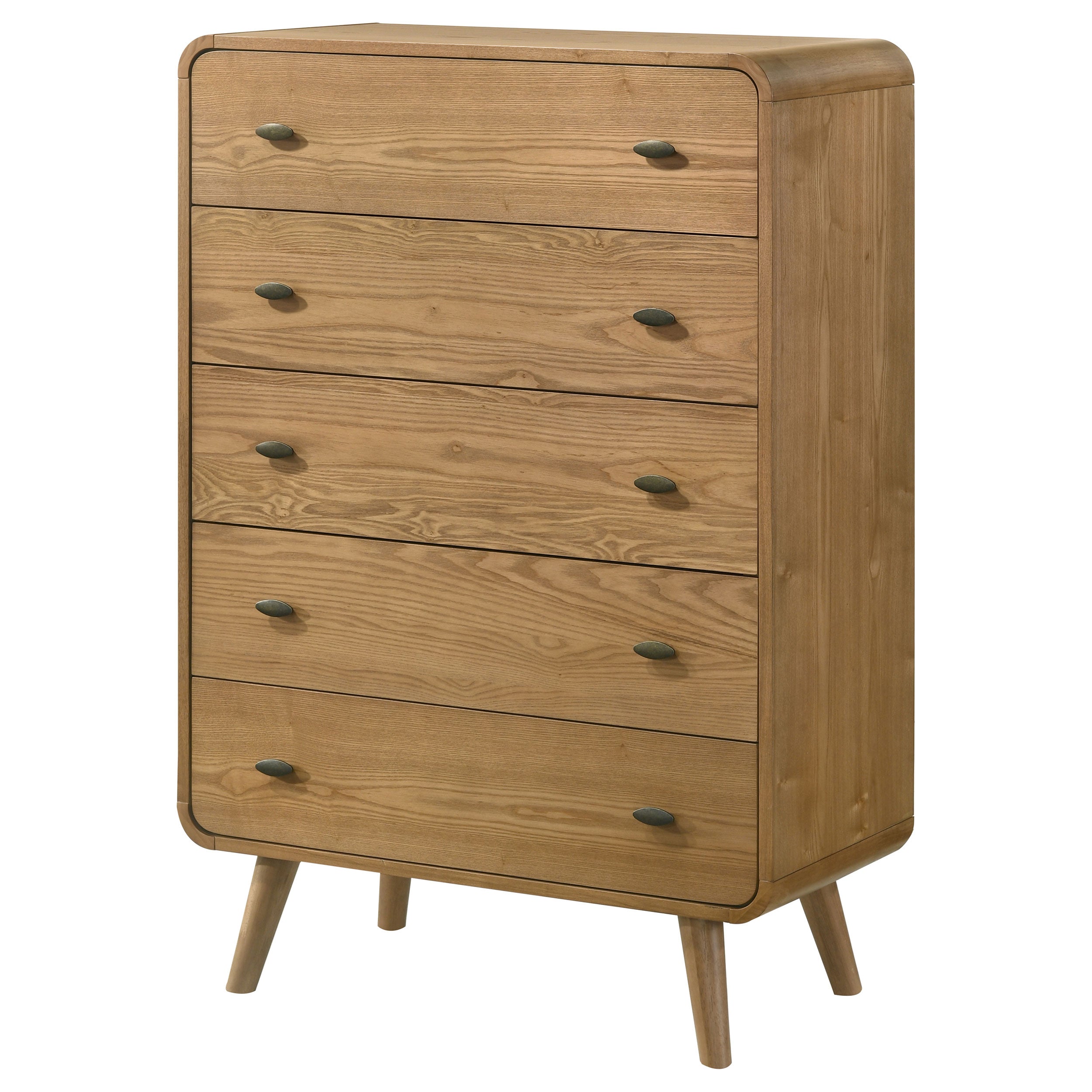 Robyn 5-drawer Bedroom Chest of Drawers Light Ash-