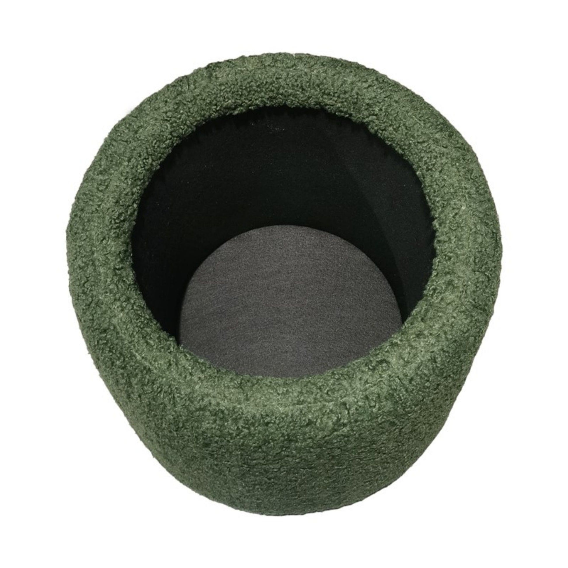 Elegant Round Storage Ottoman Upholstered - Best Buy Furniture
