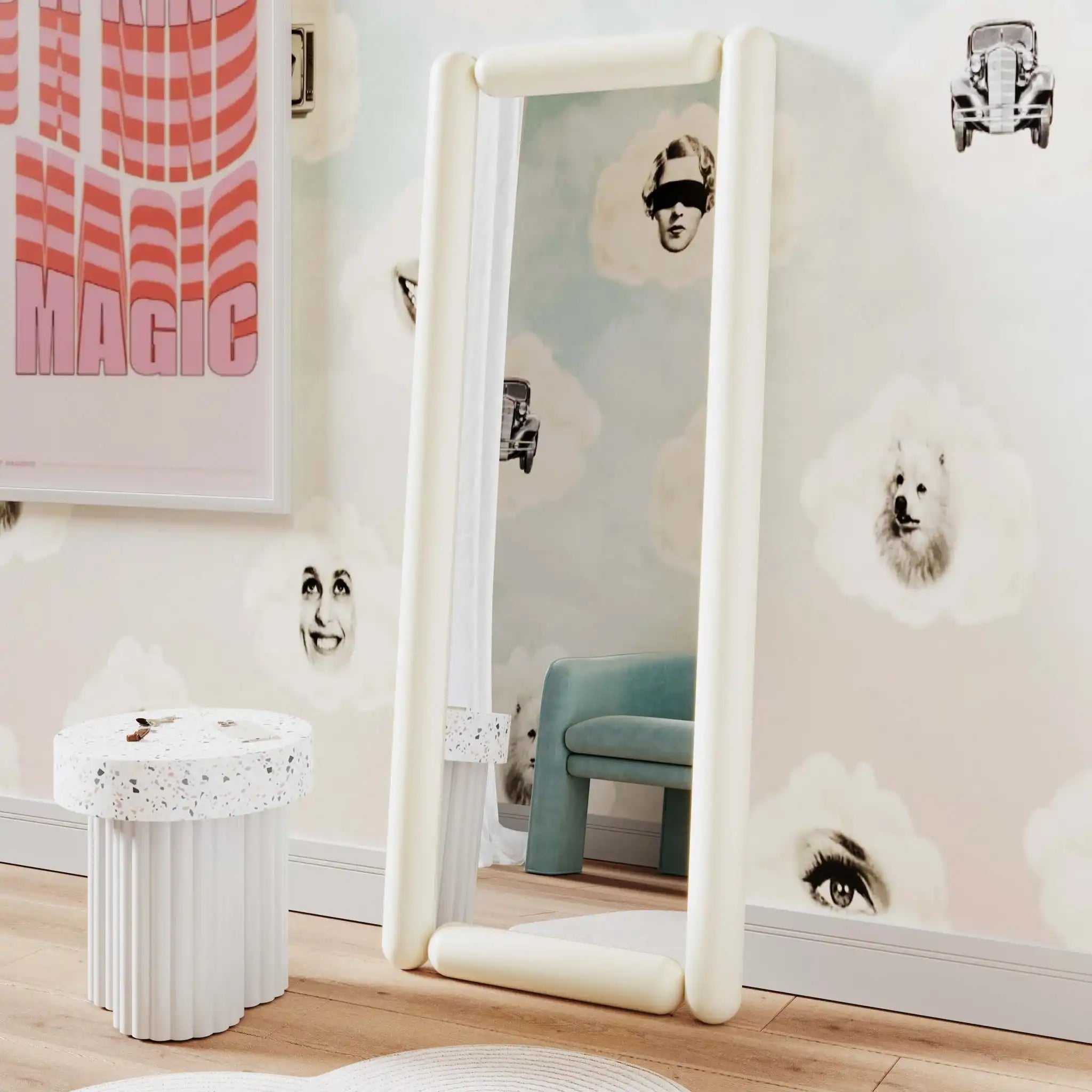 Cozzi - Large Floor Mirror