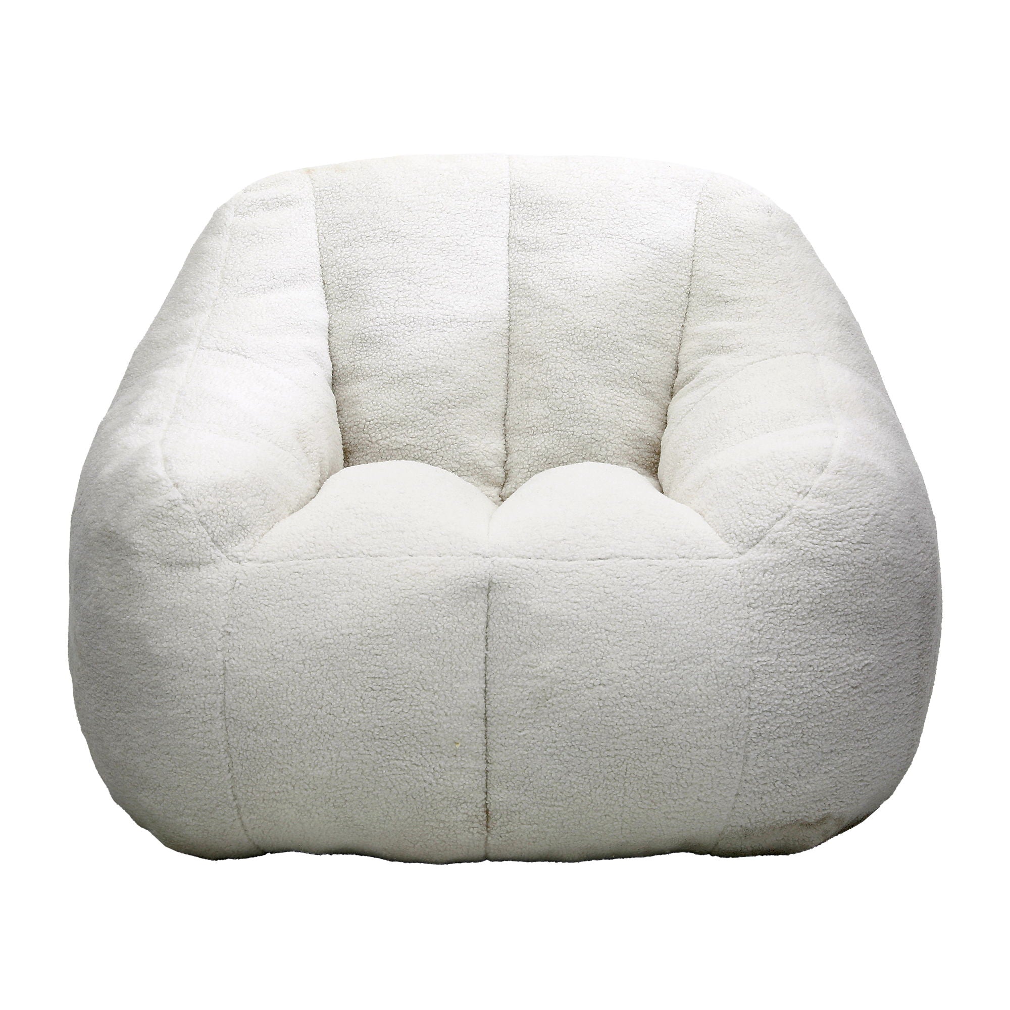 Comfy Bean Bag Chair With Memory Foam Filler, Tufted Soft - Best Buy Furniture
