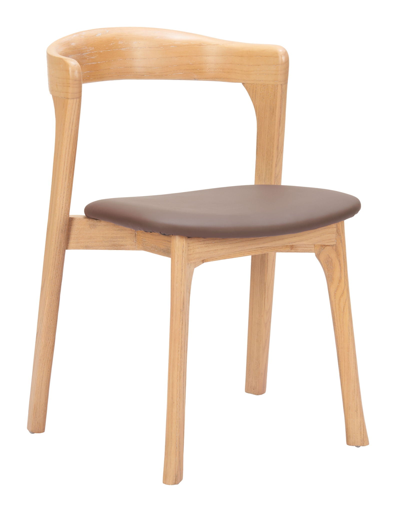Pioro - Dining Chair (Set of 2) - Brown / Natural