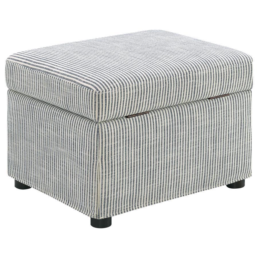 Winter - Upholstered Hydraulic Lift Top Storage Ottoman - Best Buy Furniture