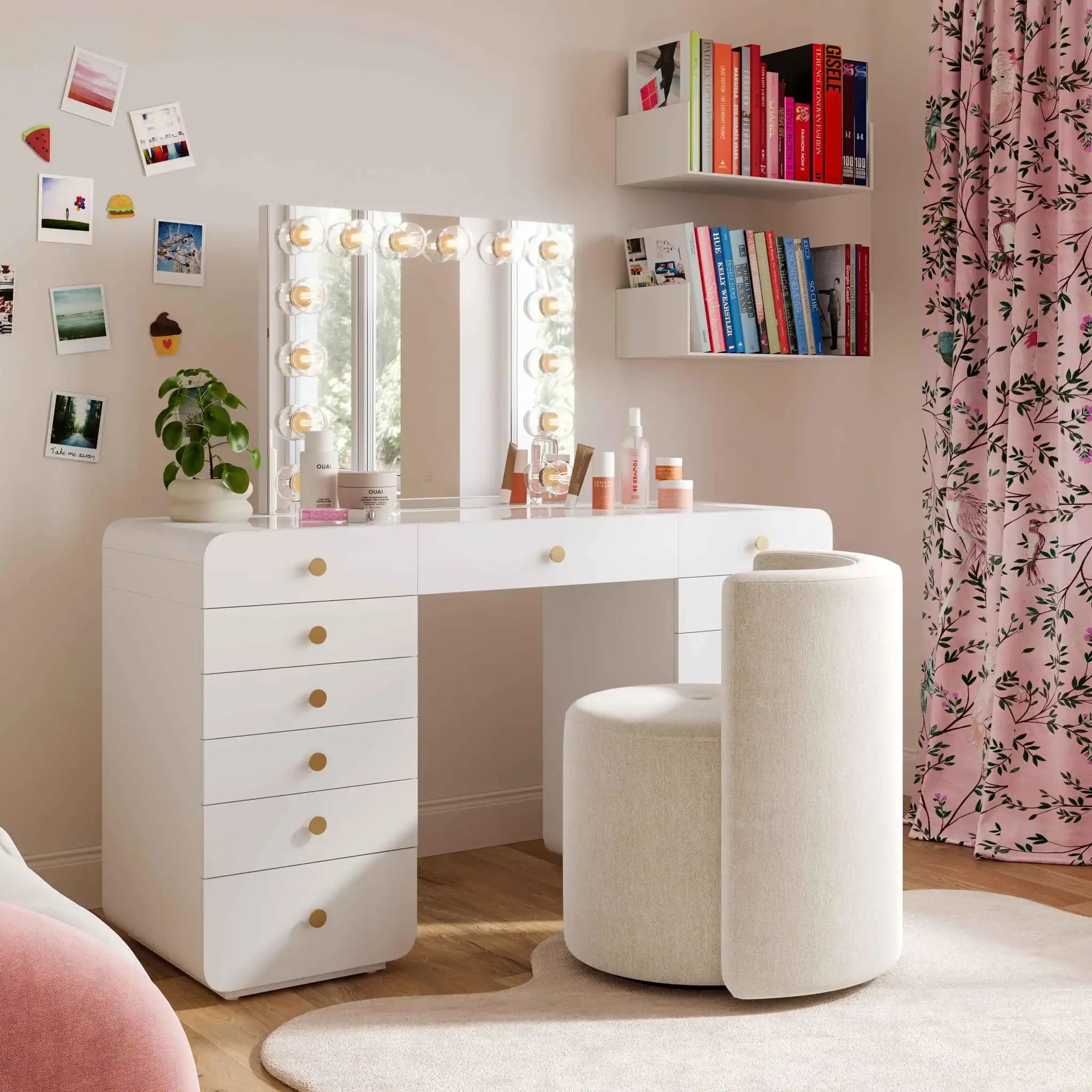 Alyssa - Rolling Desk Chair