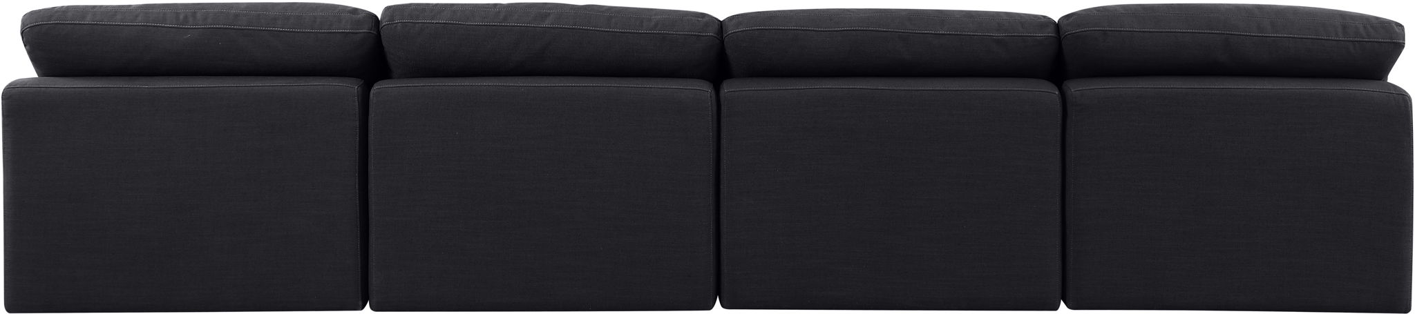 Indulge - Linen 4 Seat Modular Armless Sofa
