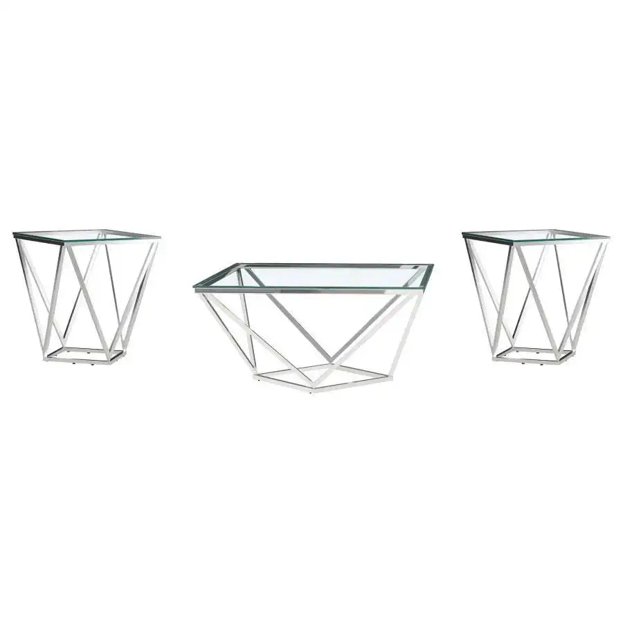 Brittania - Square Coffee Table Set