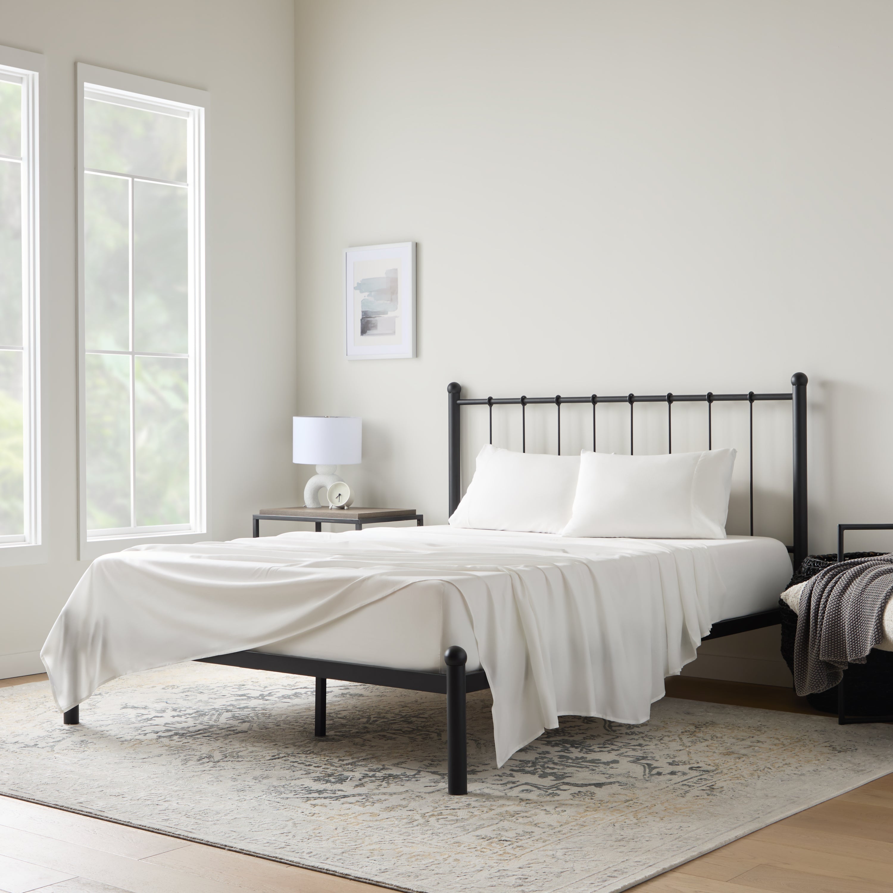 Weekender 90gsm Bamboo Sheet Set Twin XL White