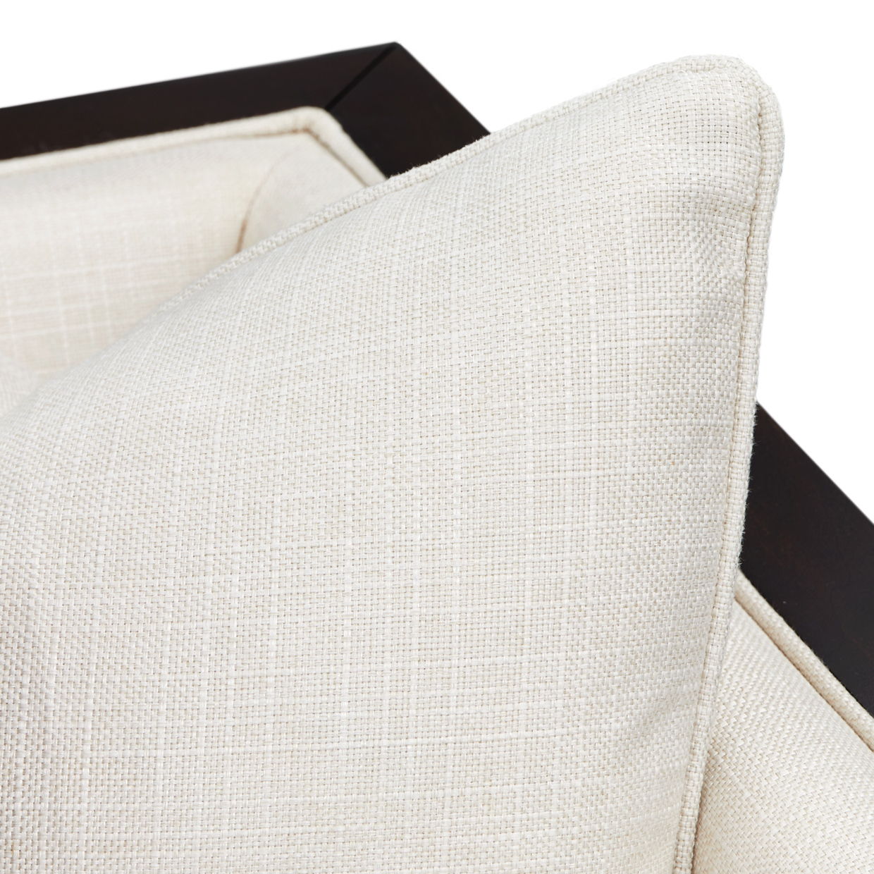 Belmont Place - Sofa - Cream / Espresso
