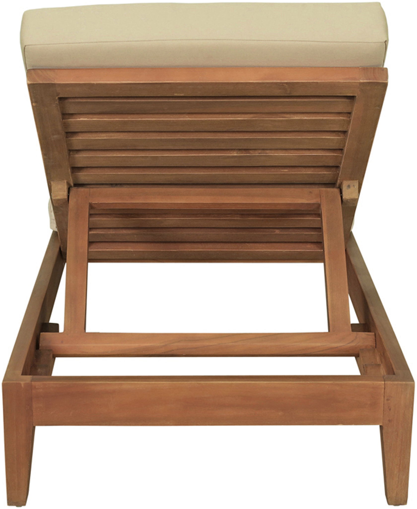 Mirella - Water Resistant Fabric Upholstered Outdoor Patio Chaise Lounge