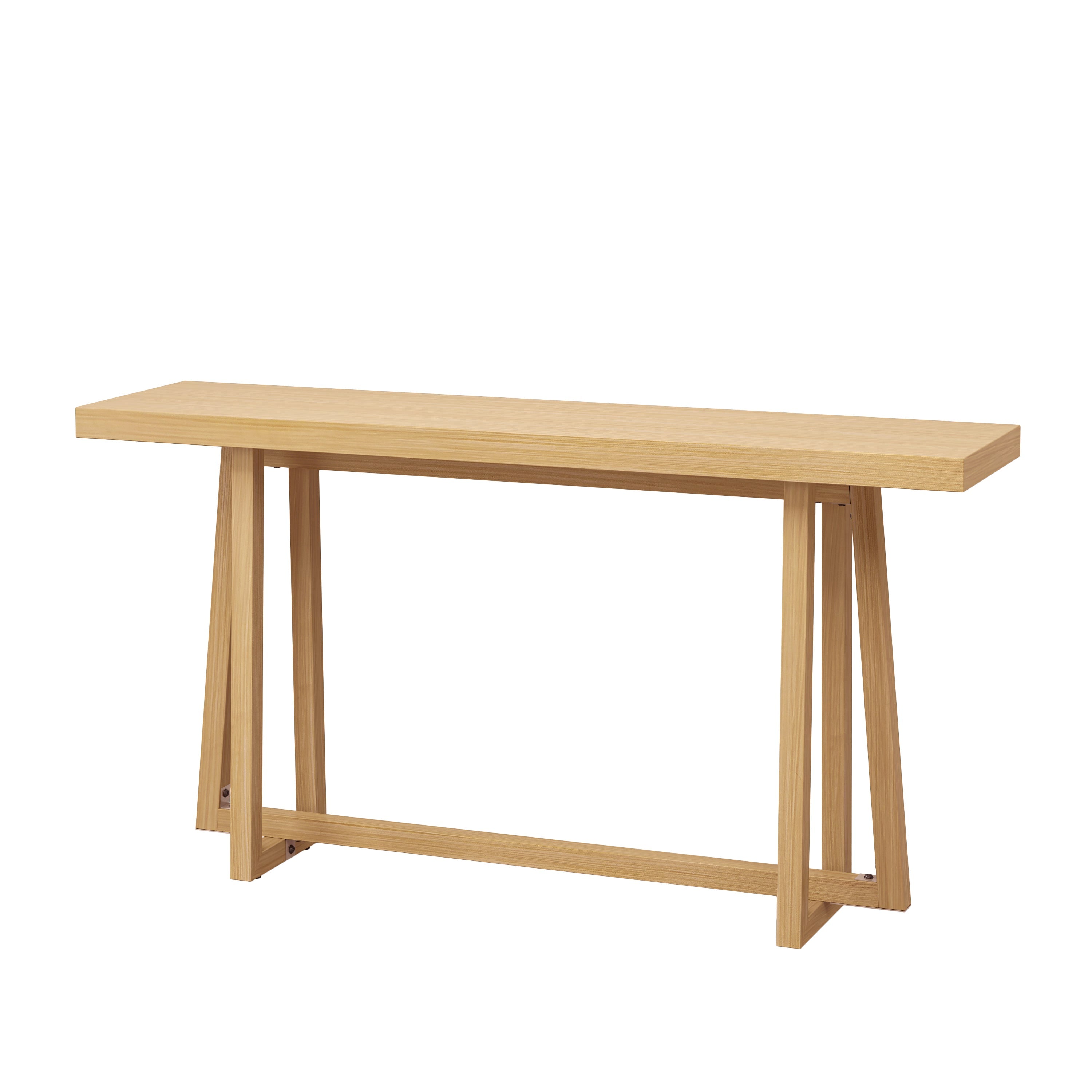 59.84'' Console Table - Natural Finish