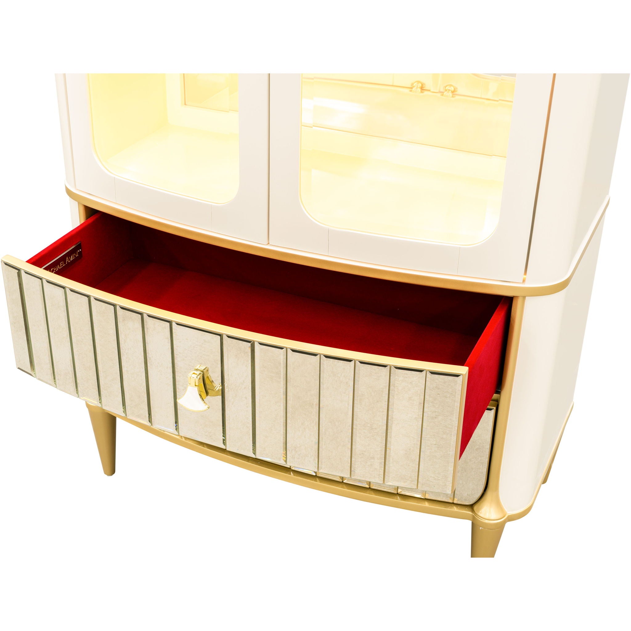 Scotts Square - Display Cabinet - Light Champagne