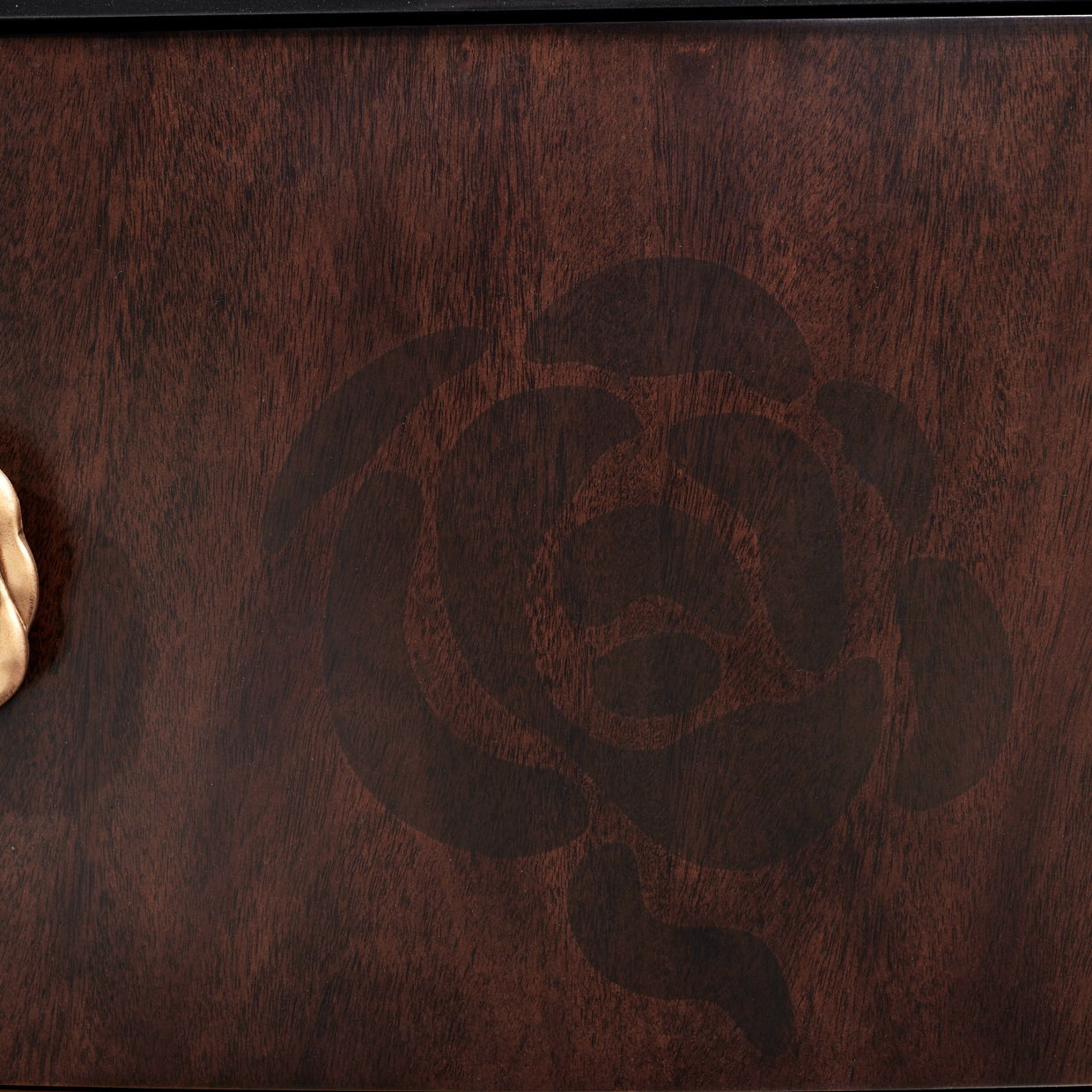 Camellia Field - Media Cabinet - Dark Brown