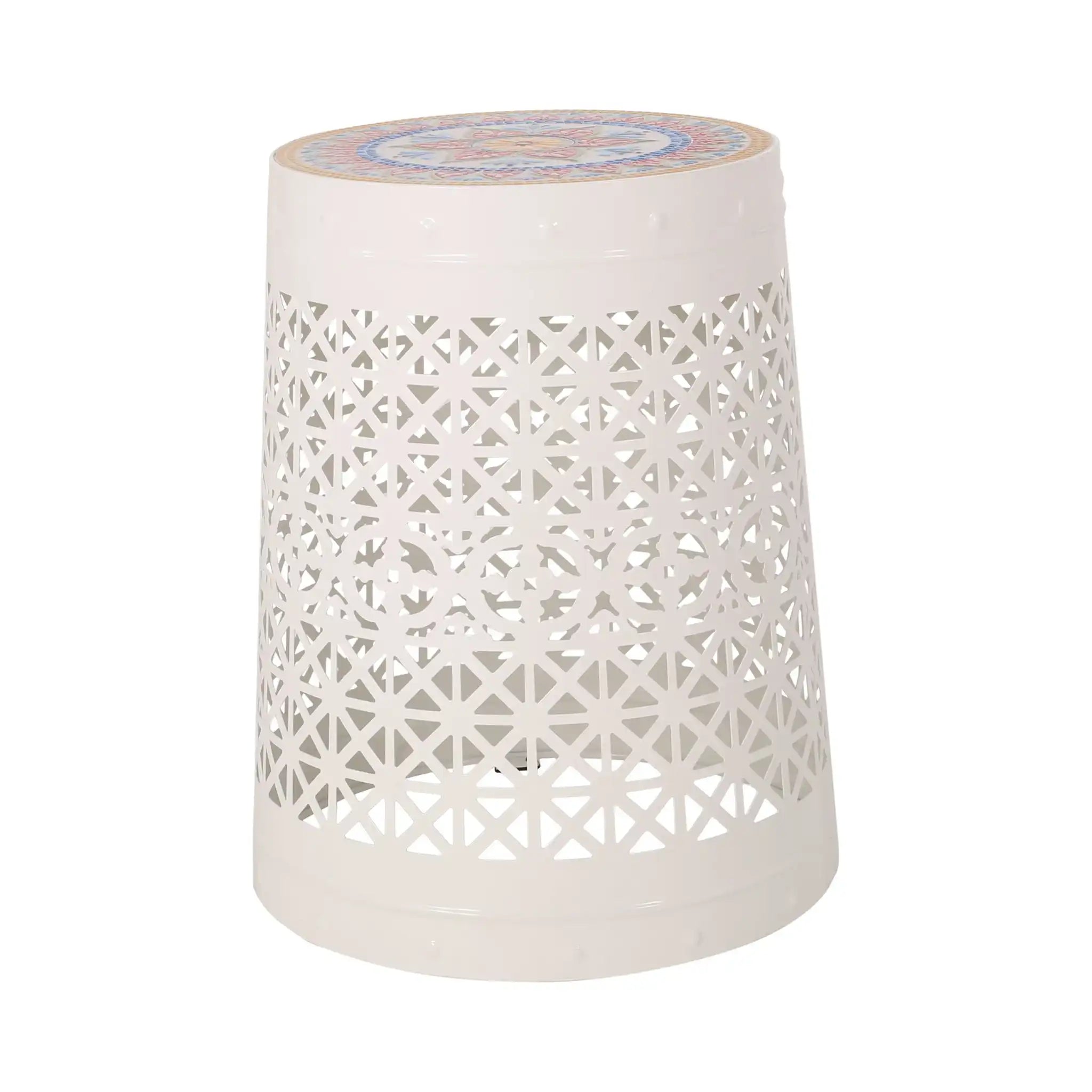 Cranbrook - Side Table With Tile Mosaic Top