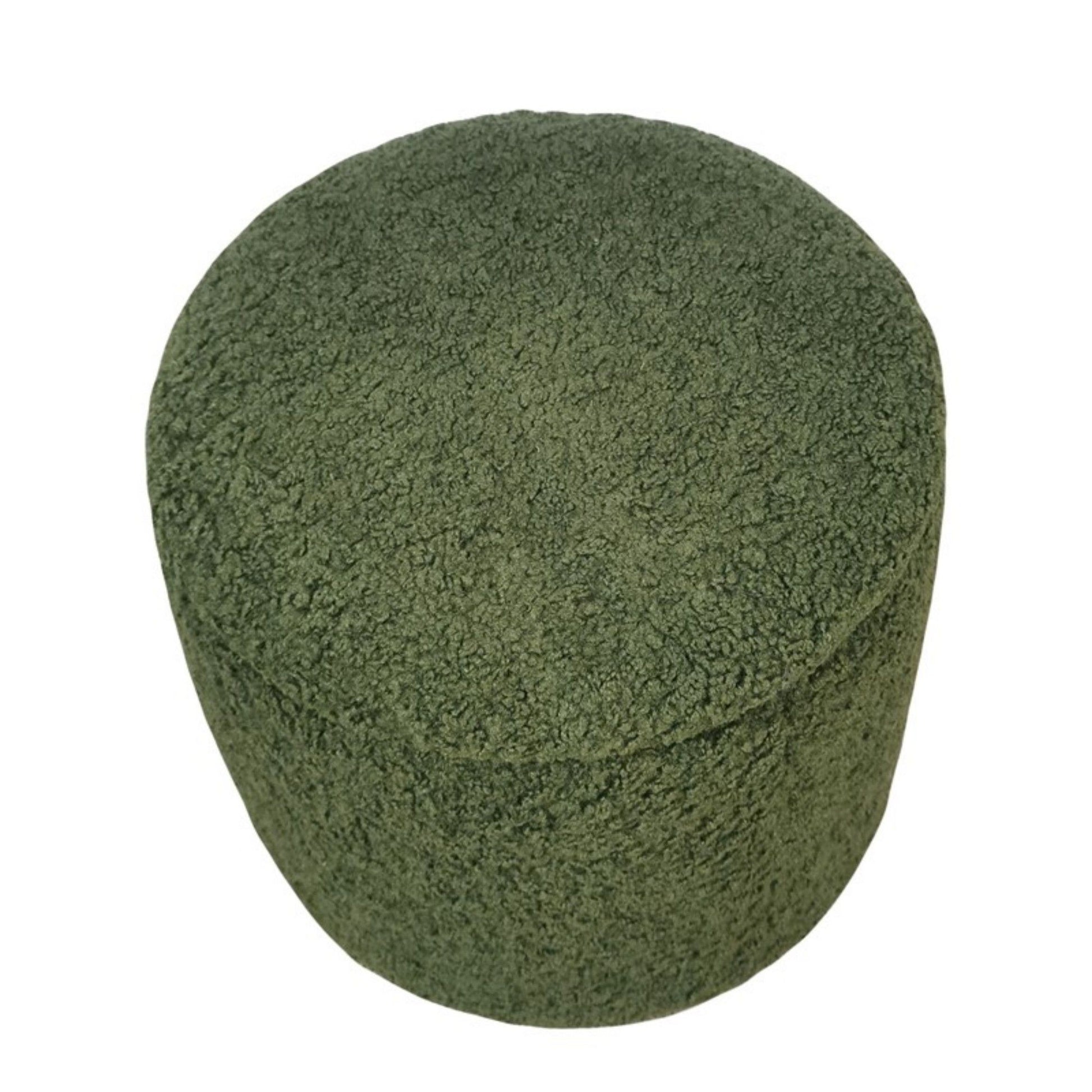 Elegant Round Storage Ottoman Upholstered - Best Buy Furniture