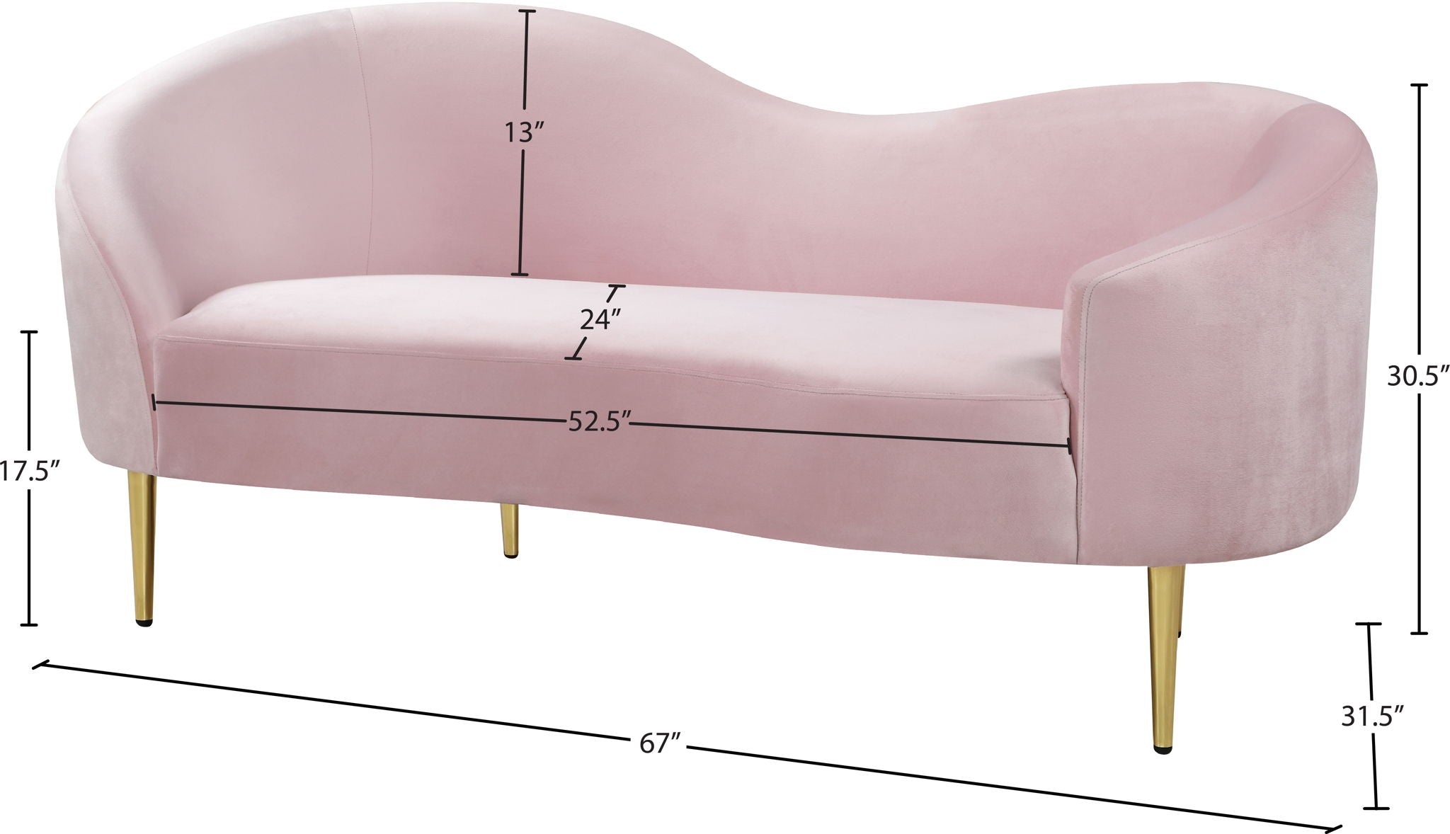 Ritz - Loveseat