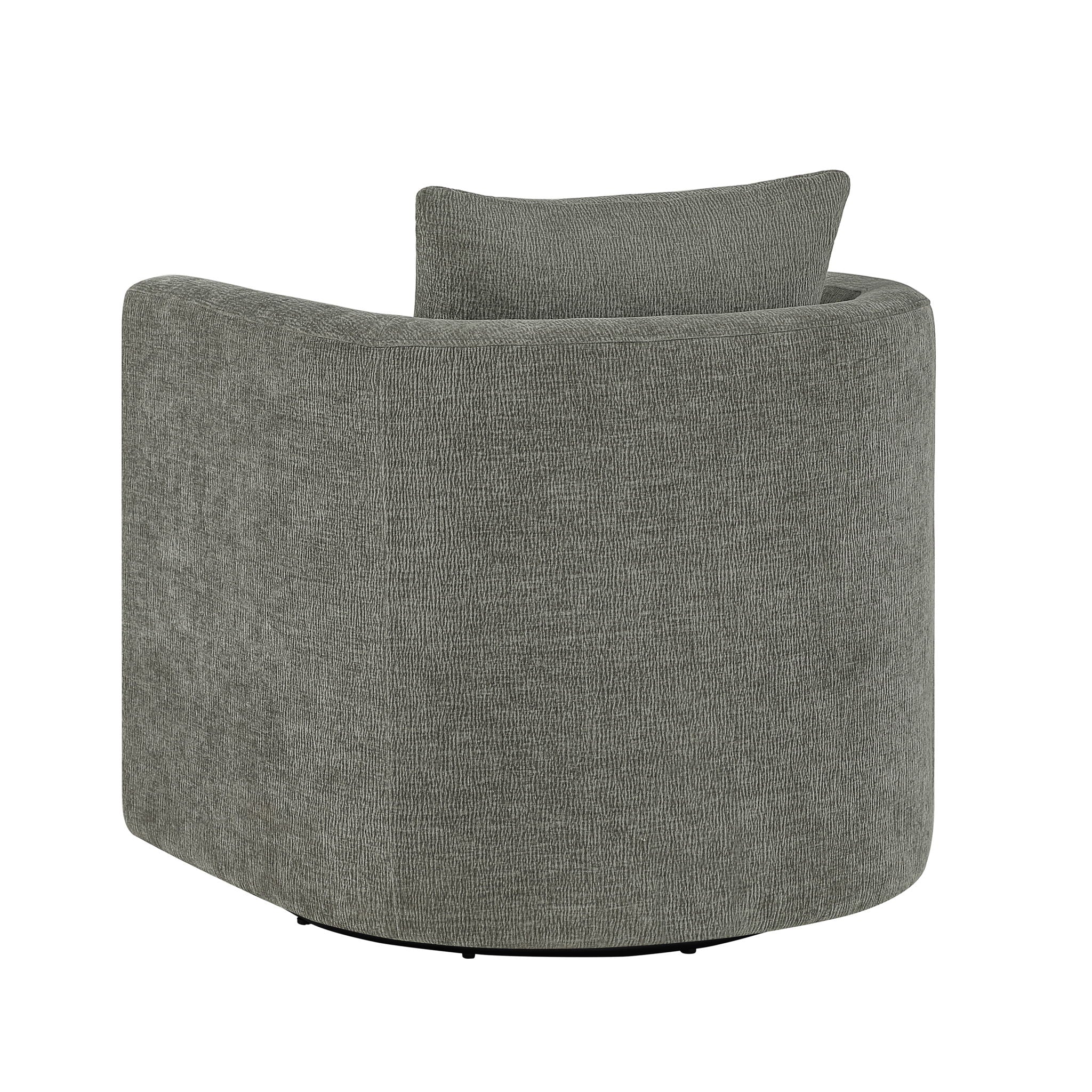 Sutton - Swivel Barrel Chair - Best Buy Furniture