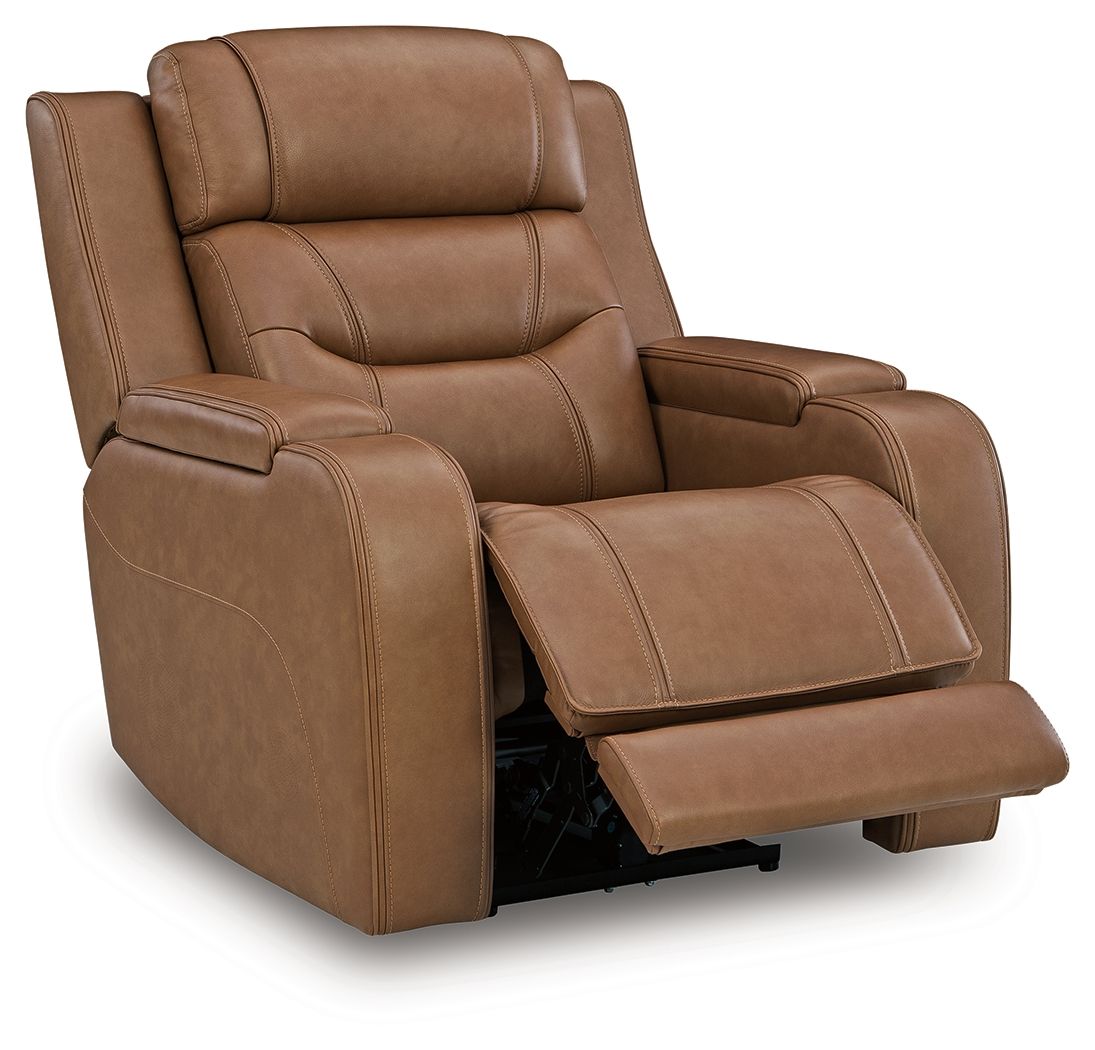 Knightington - Power Recliner With Audio Seating - Best Buy Furniture