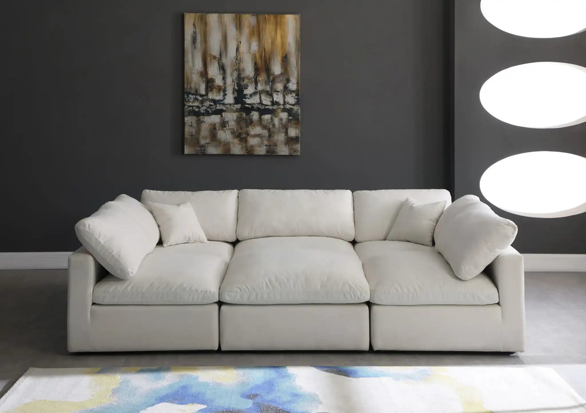 Plush - 6 Piece Modular Sectional