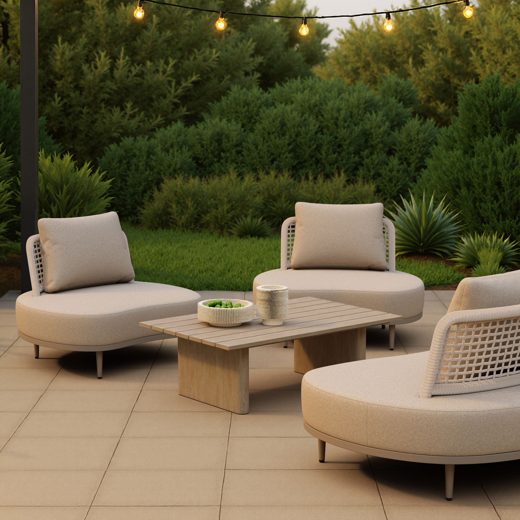 Duna - Outdoor Coffee Table - Natural