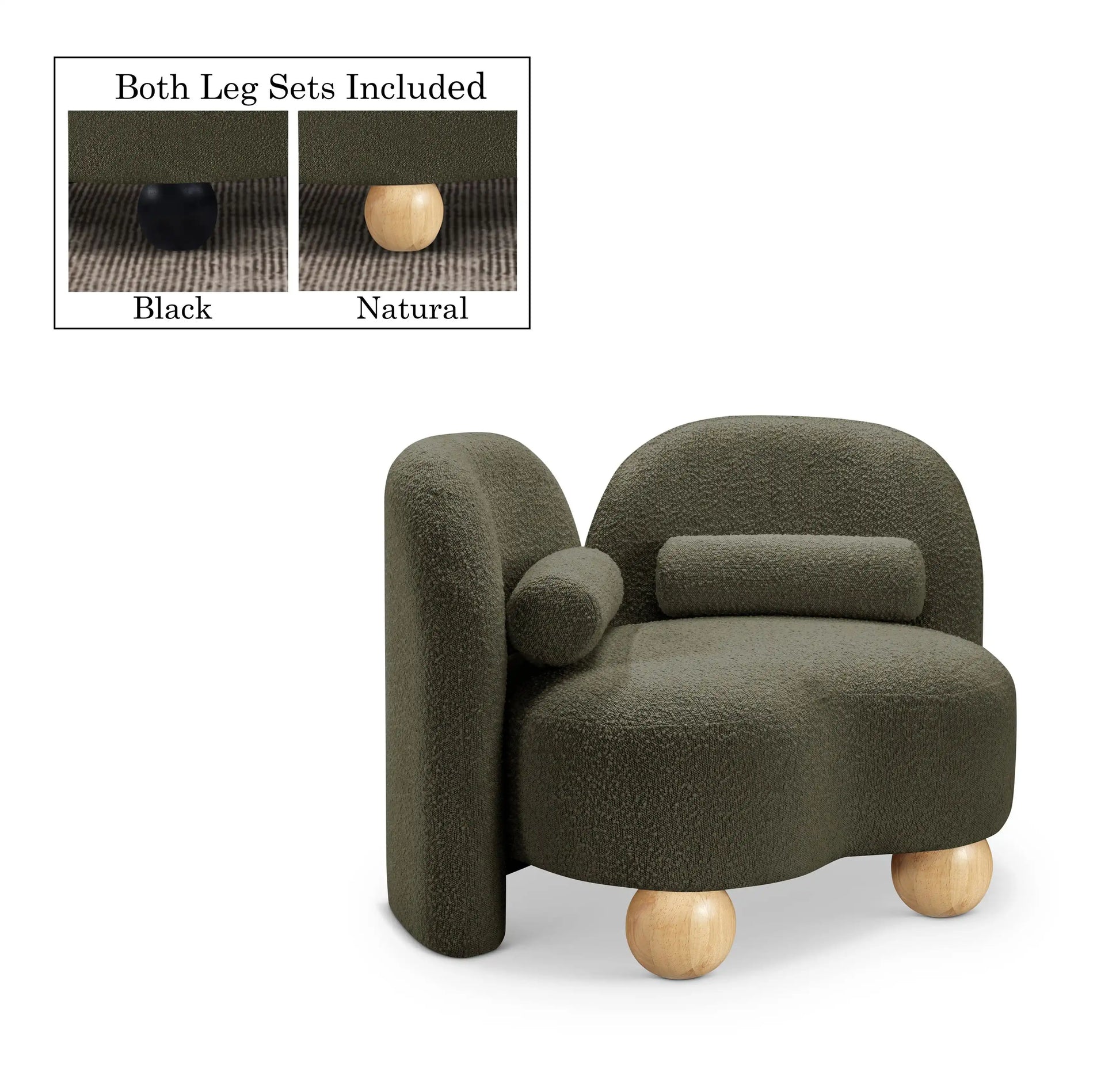 Daphne - Boucle Chair - Best Buy Furniture