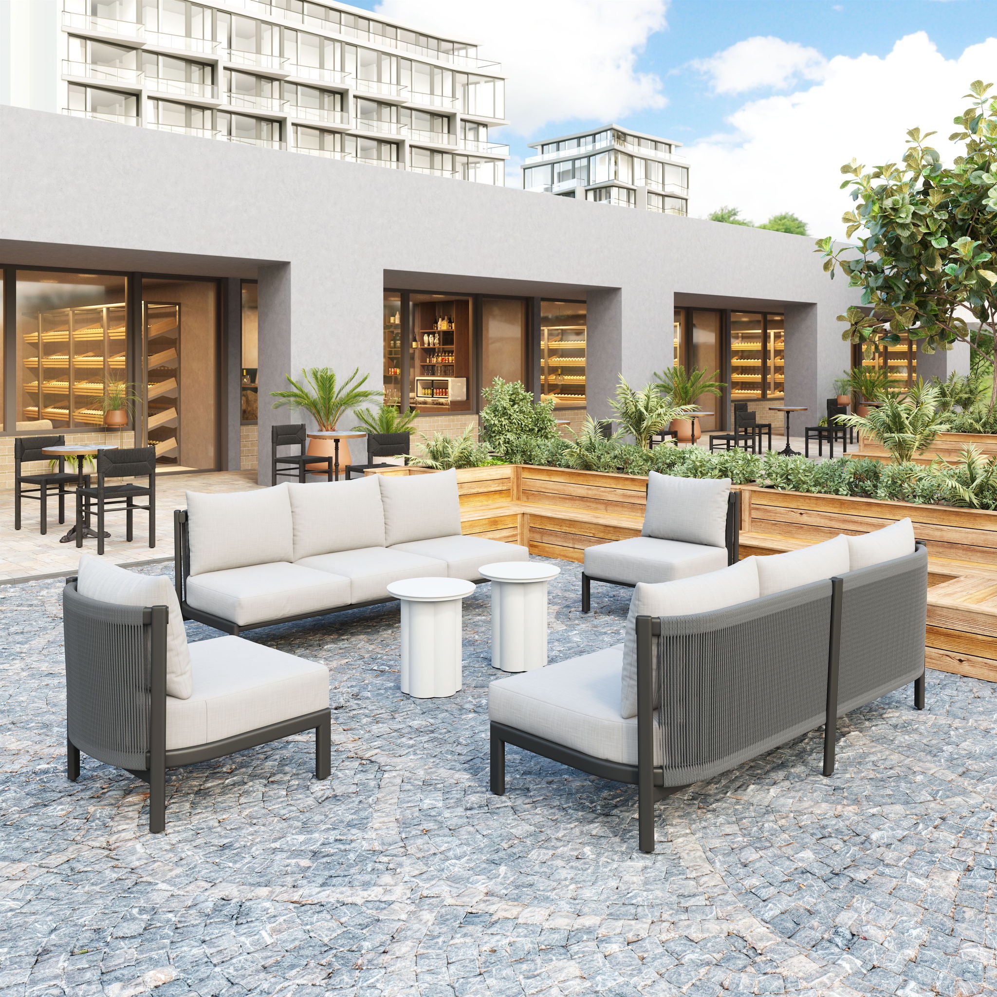 Horizon - Accent Chair - Gray