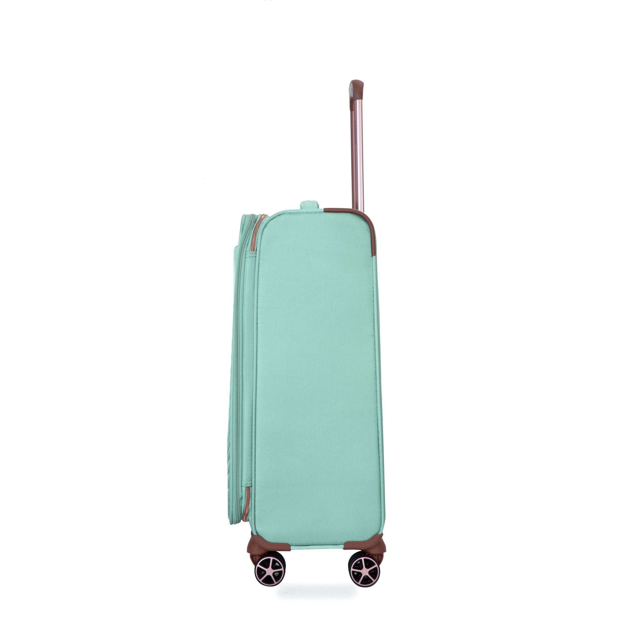 4 Piece Set, Softshell Suitcase Spinner Wheels Terylene Luggage Sets