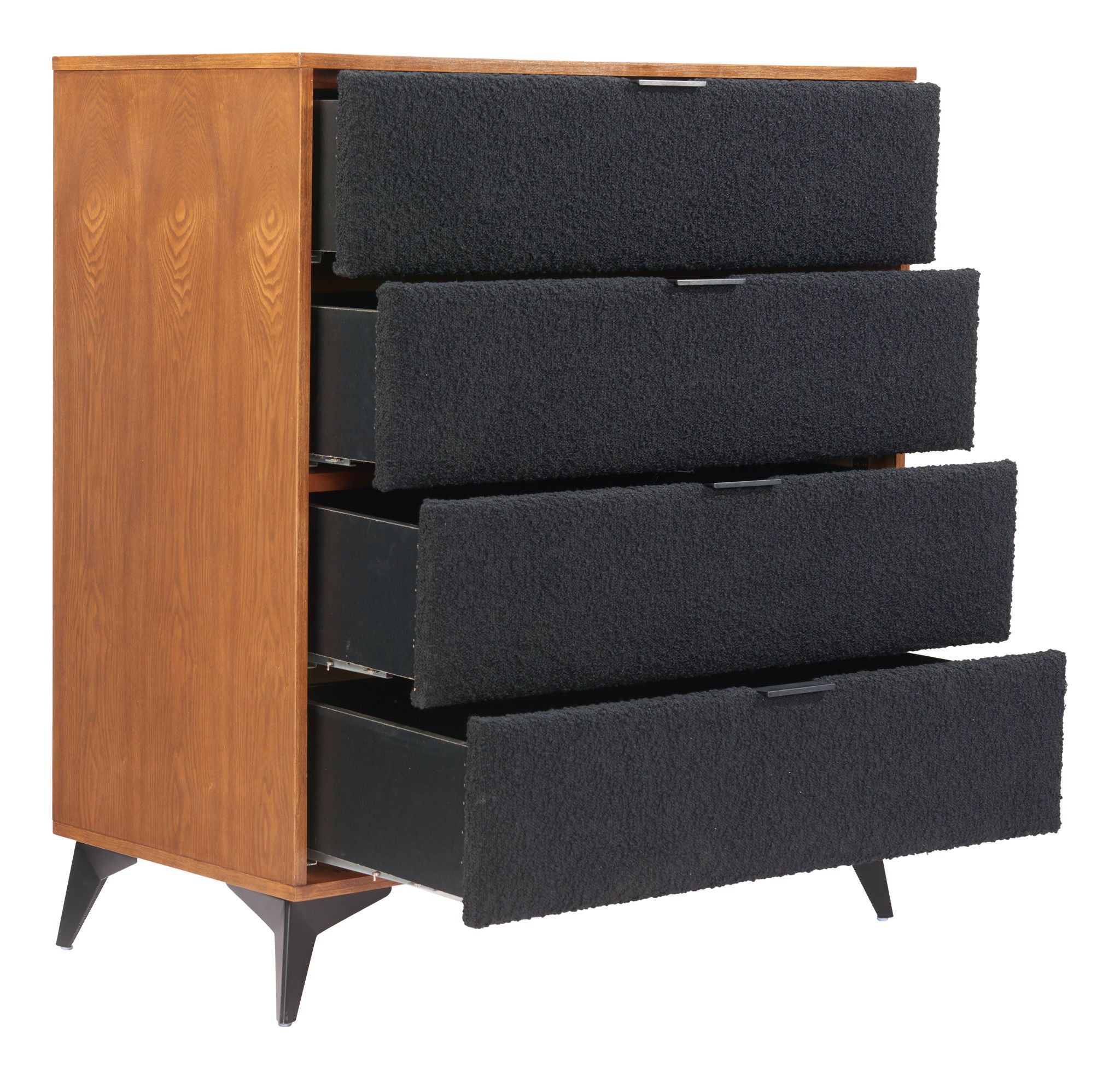 Zarif - Chest - Black / Walnut