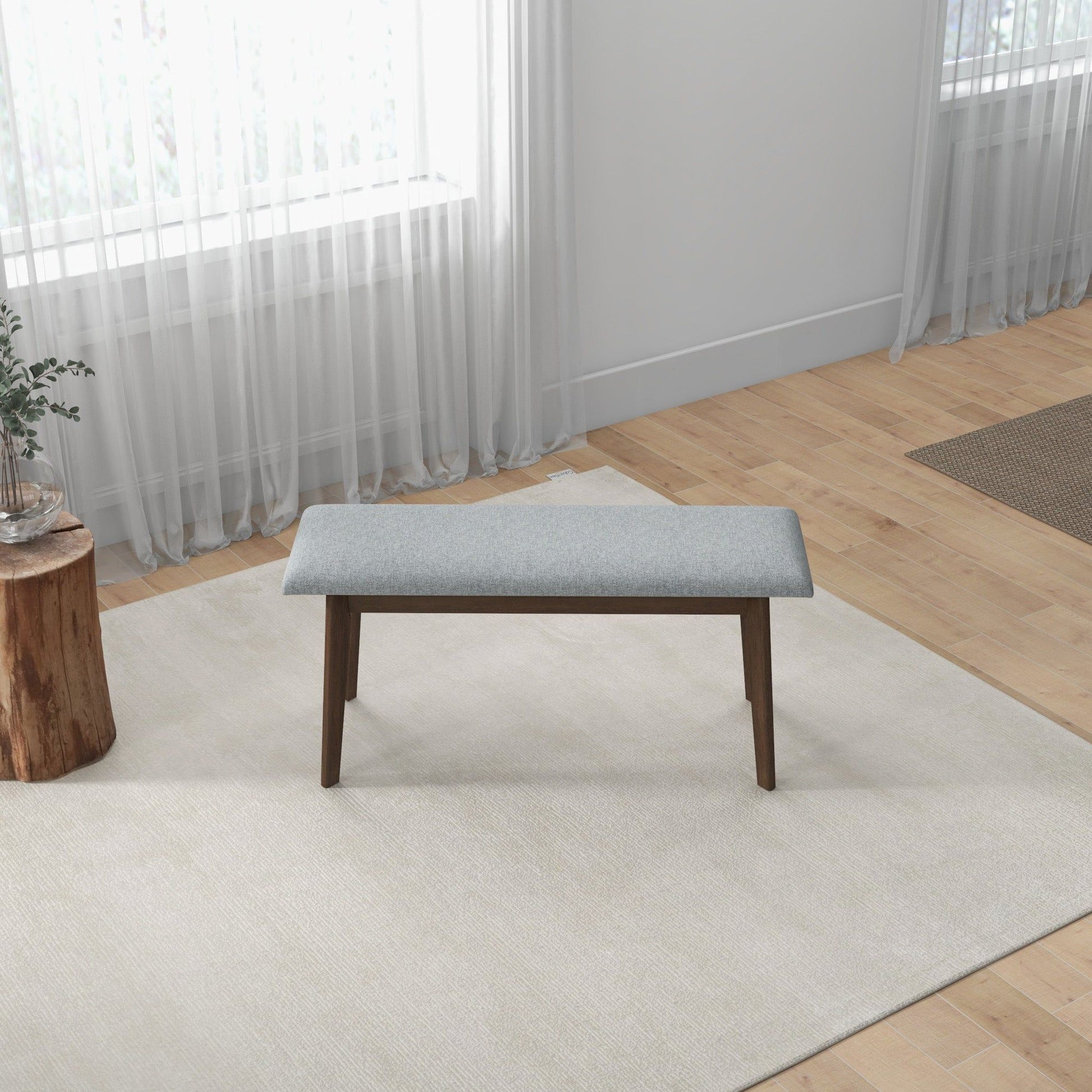 Carlos - Upholstered Bench - Best Buy Furniture